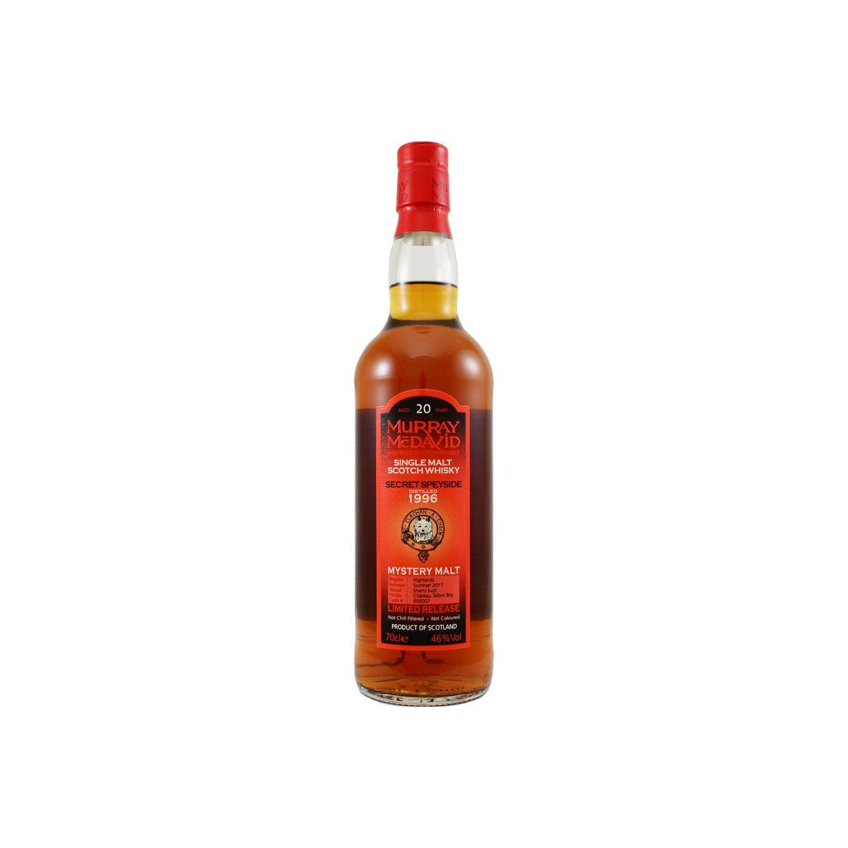 Murray McDavid 1996 20 Years Single Malt Whisky