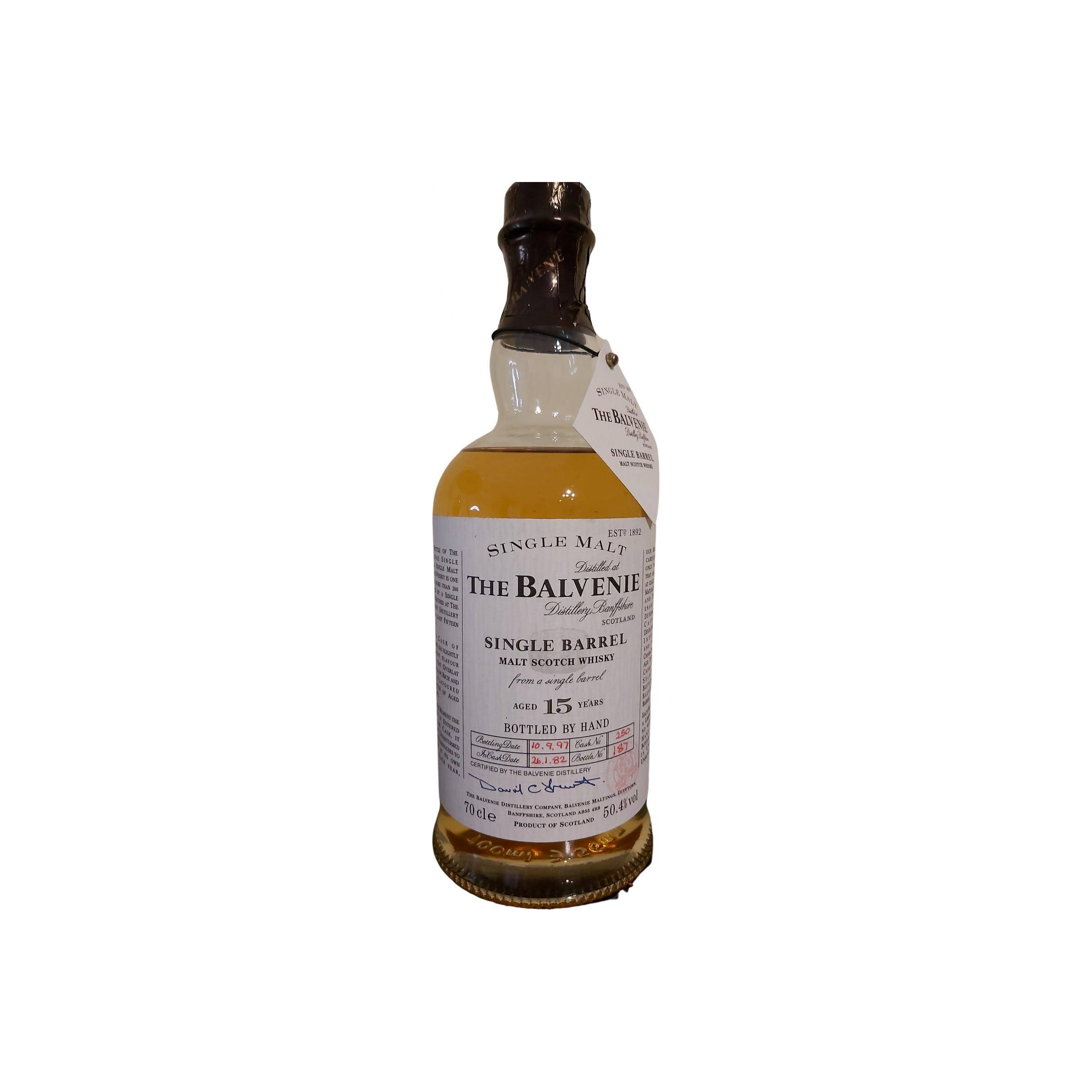 The Balvenie Single Cask 1982 15 Years Single Malt Whisky