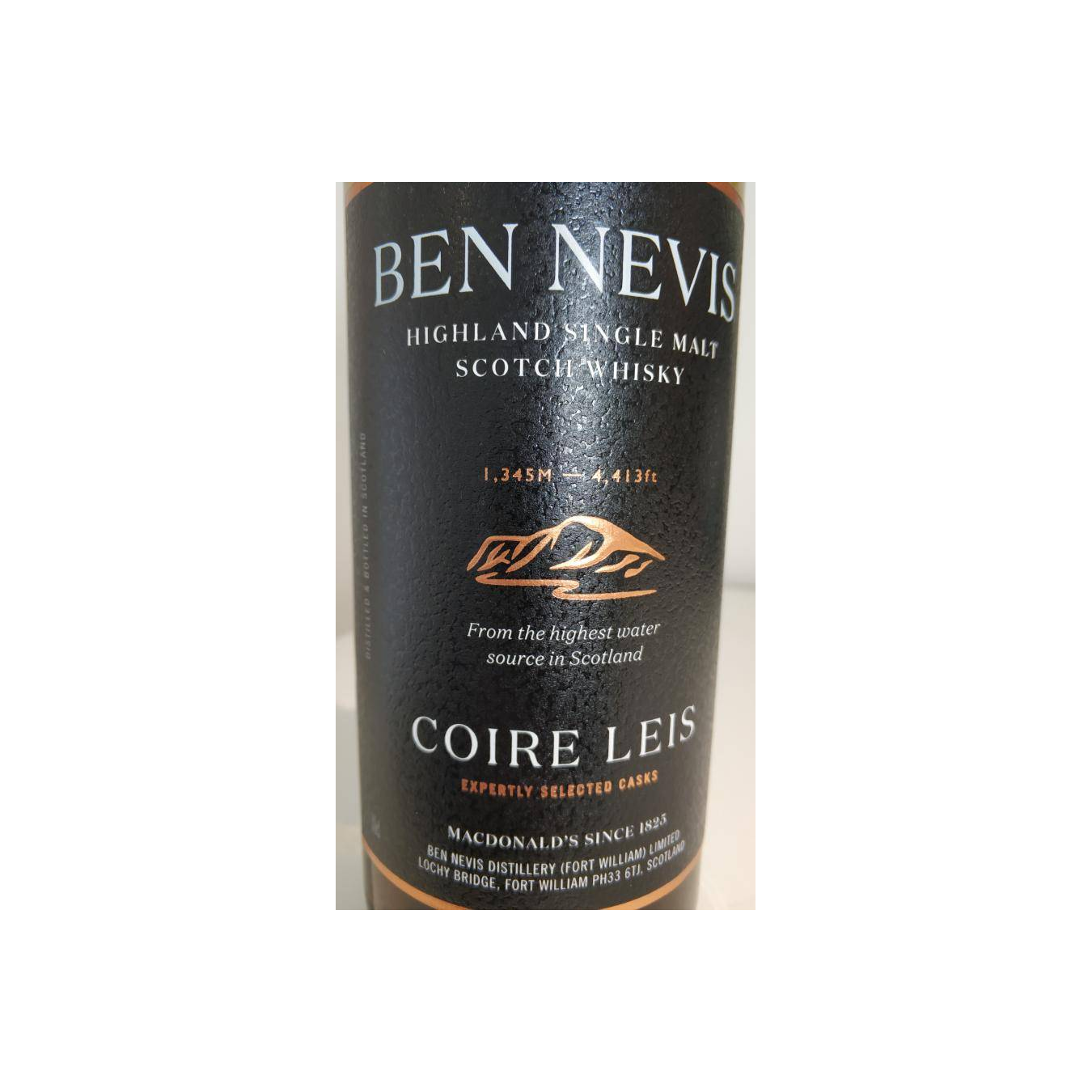 Ben Nevis Single Malt Whisky 3