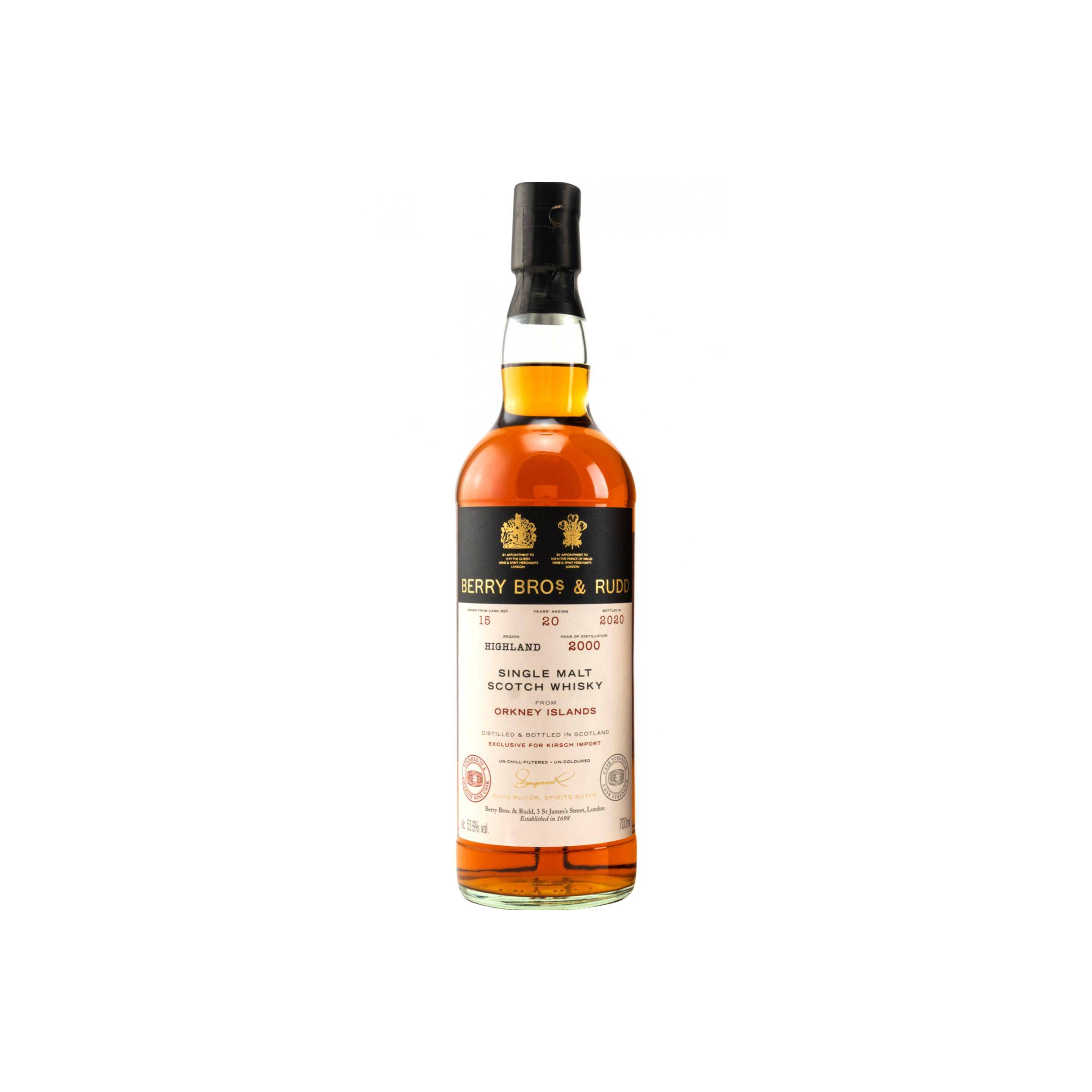 Berry Bros. & Rudd 2000 20 Years Single Malt Whisky