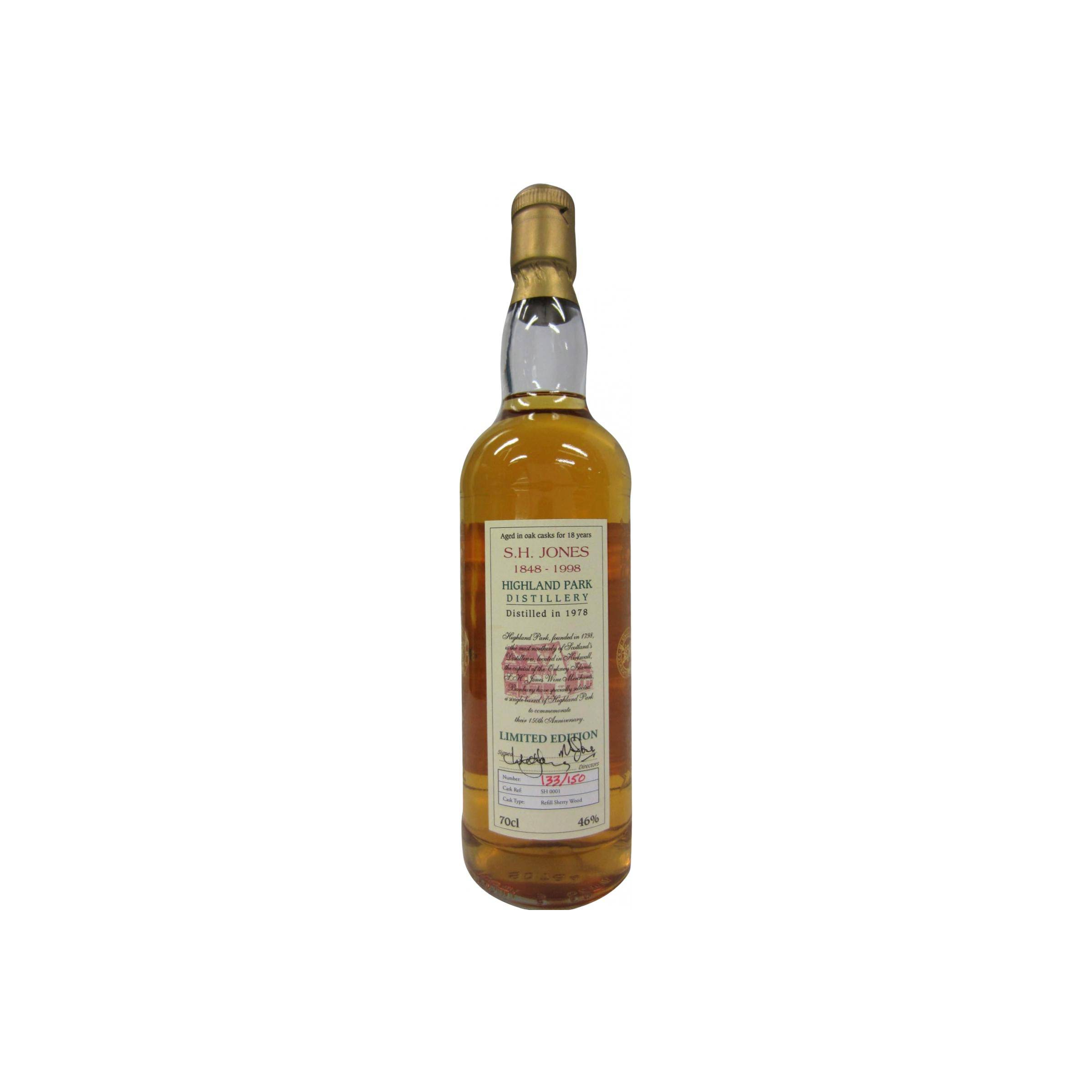 Highland Park Single Cask 1978 18 Years Single Malt Whisky