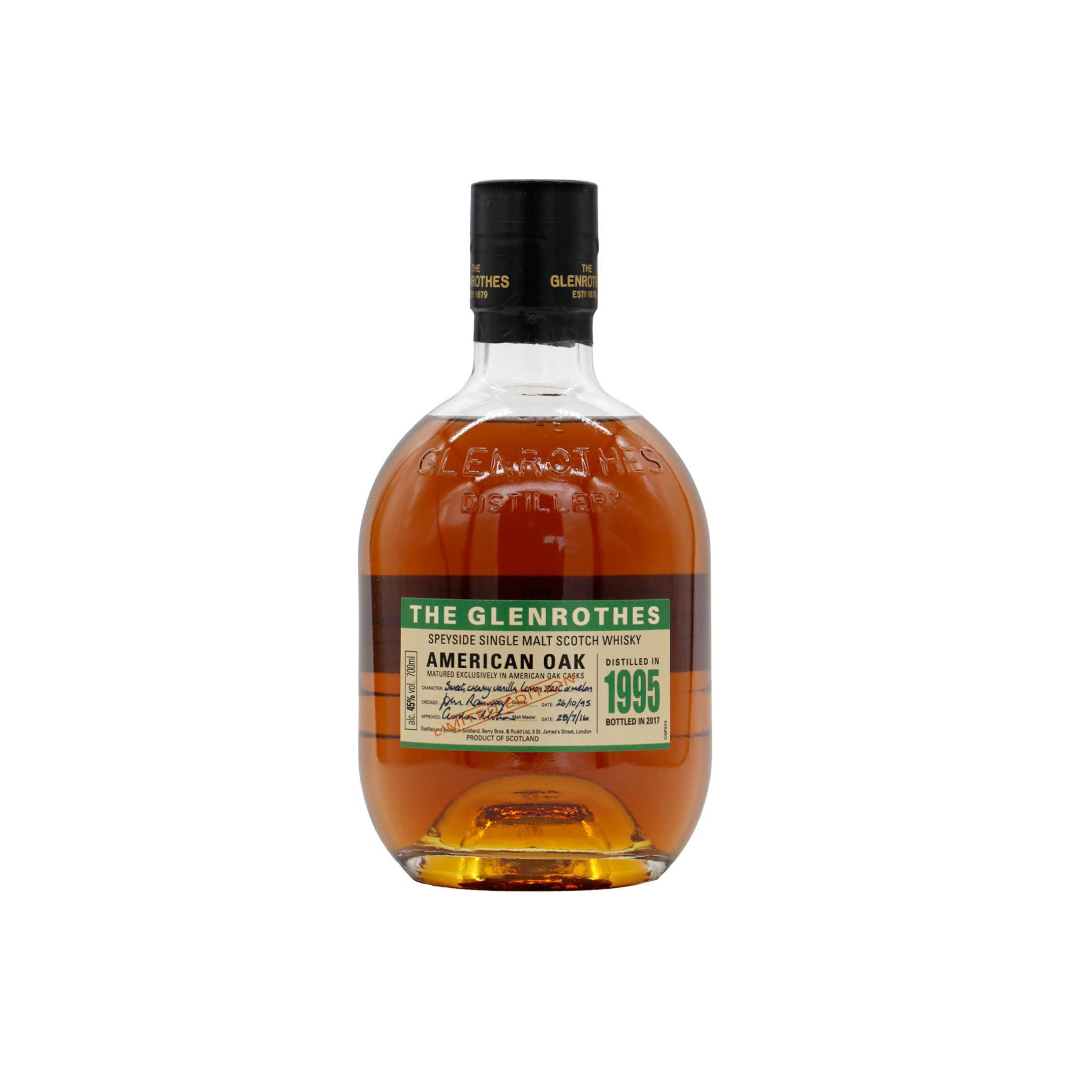 The Glenrothes 1995 21 Years Single Malt Whisky