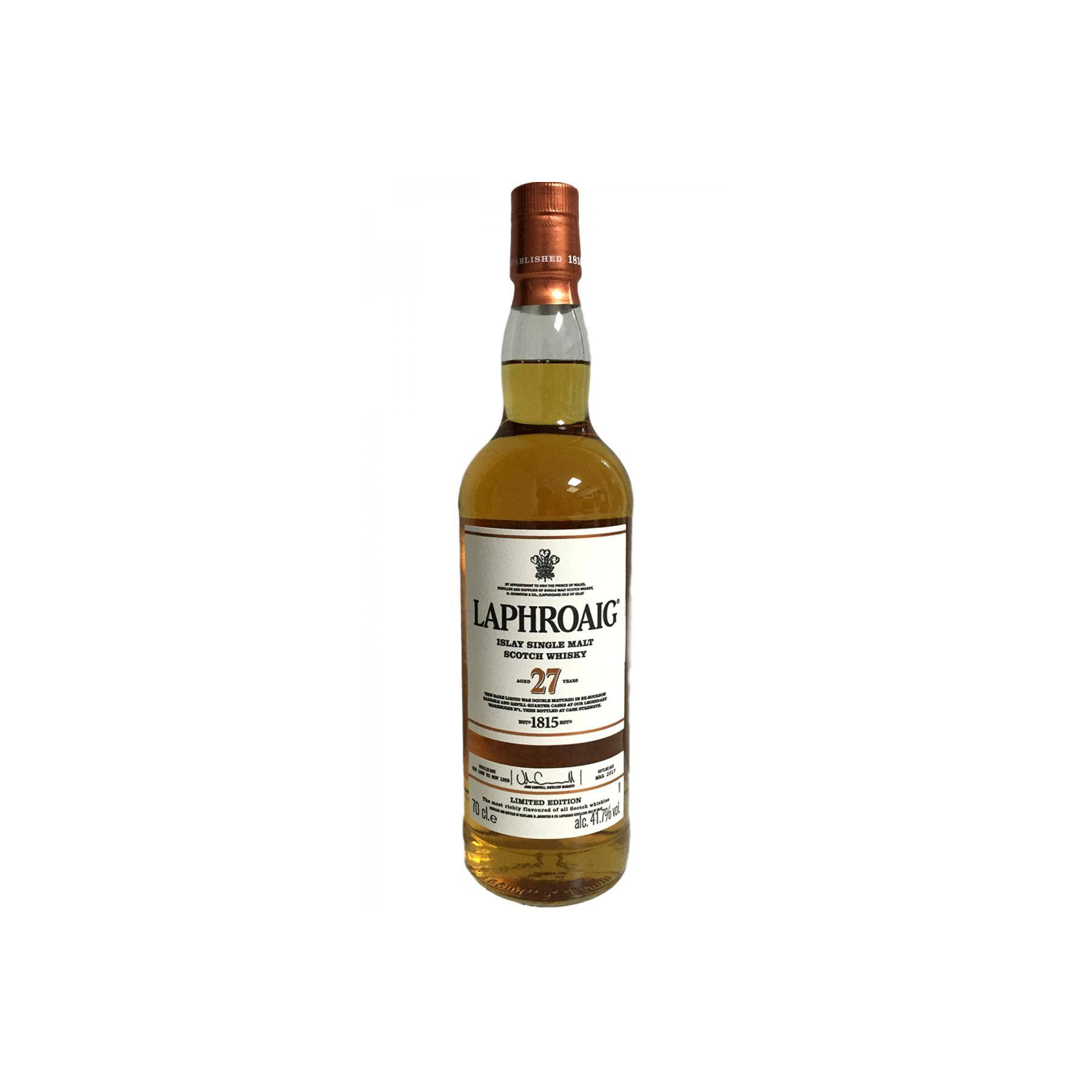 Laphroaig Limited Edition 27 Years Single Malt Whisky