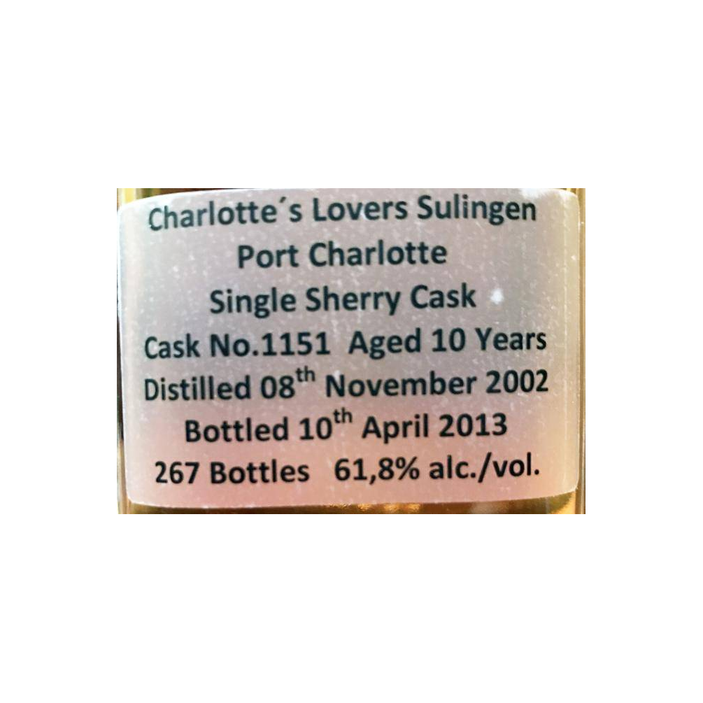 Port Charlotte 2002 10 Years Single Malt Whisky 2