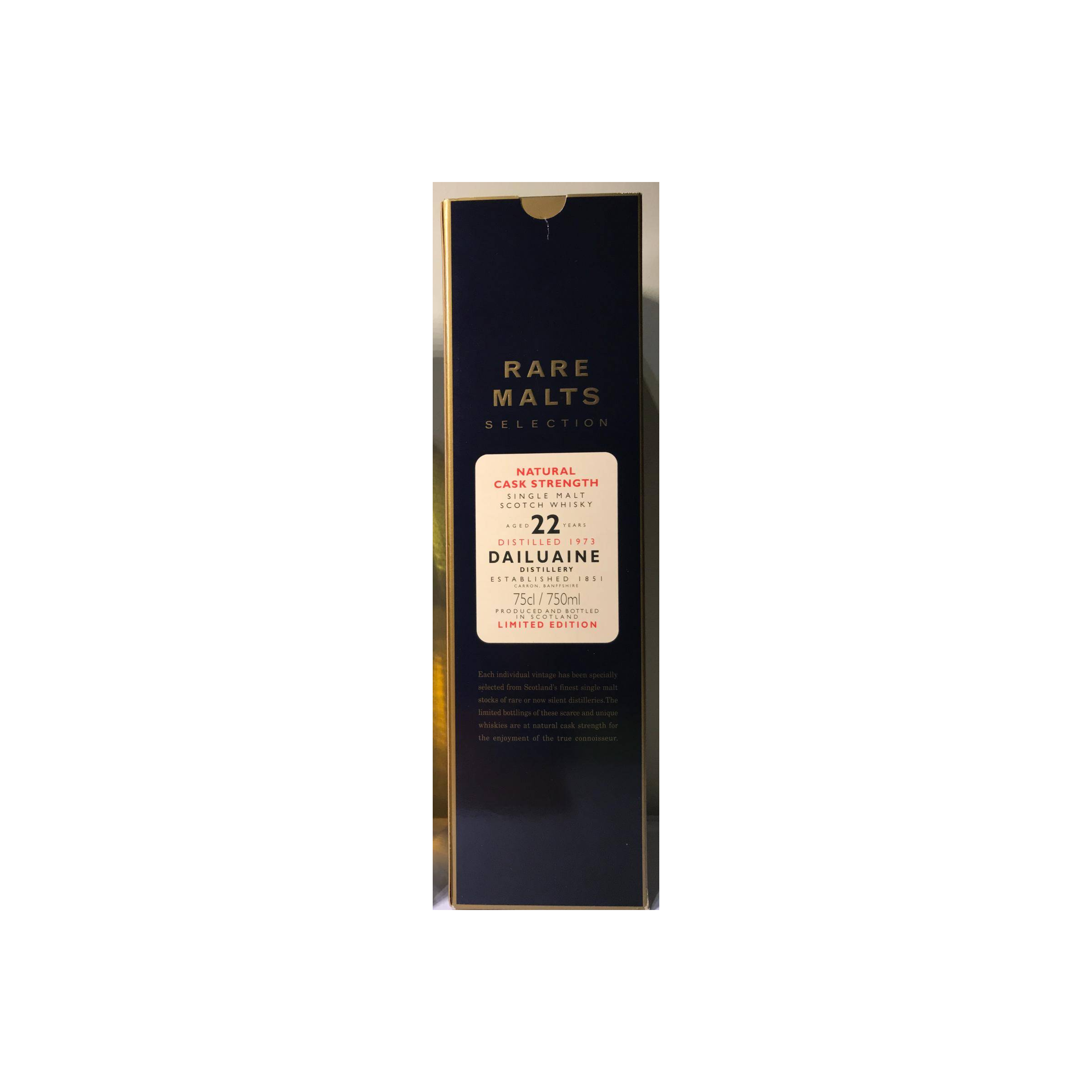 Dailuaine 1973 22 Years Single Malt Whisky 2