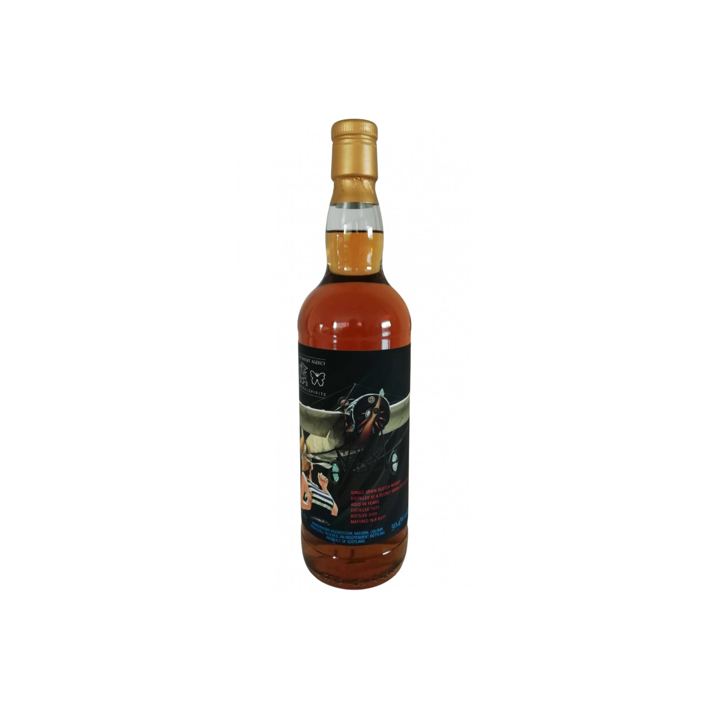The Whisky Agency 1973 46 Years Single Grain Whisky