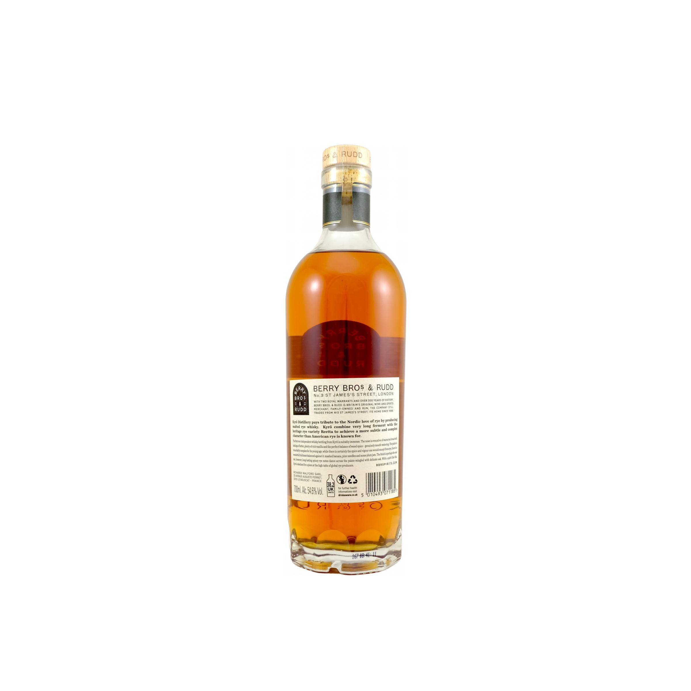 Berry Bros. & Rudd 2016 5 Years Rye Whisky 2