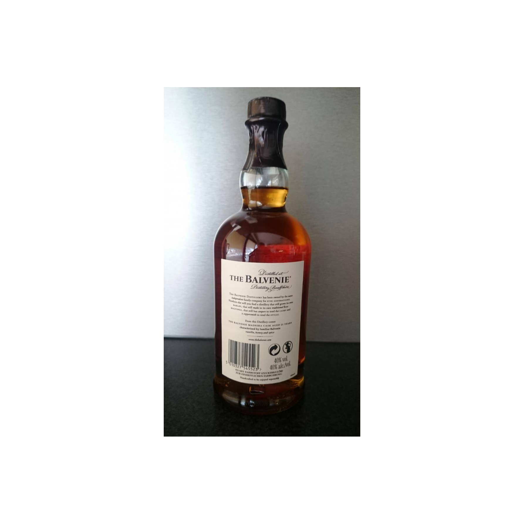 The Balvenie 21 Years Single Malt Whisky 2