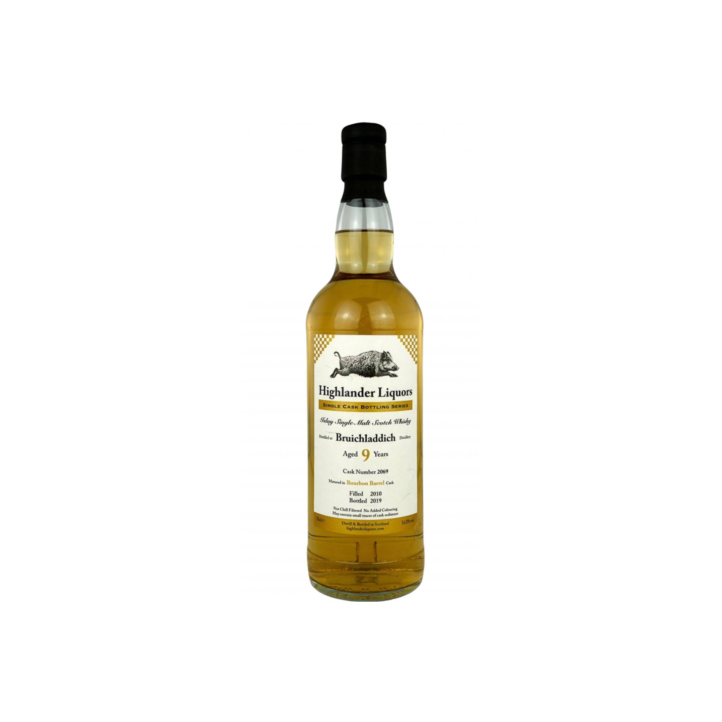Bruichladdich 2010 9 Years Single Malt Whisky