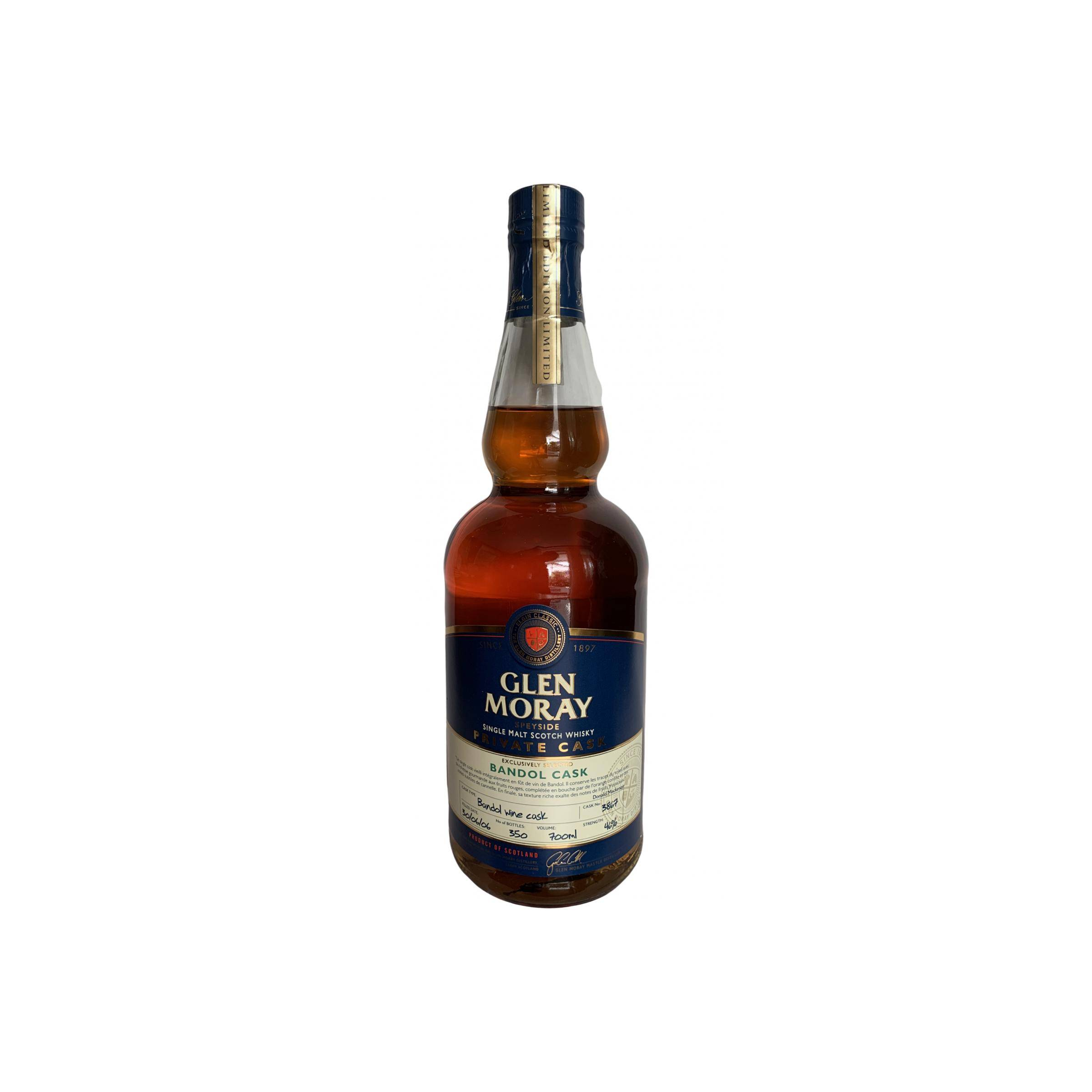 Glen Moray Private Cask 2006 Single Malt Whisky