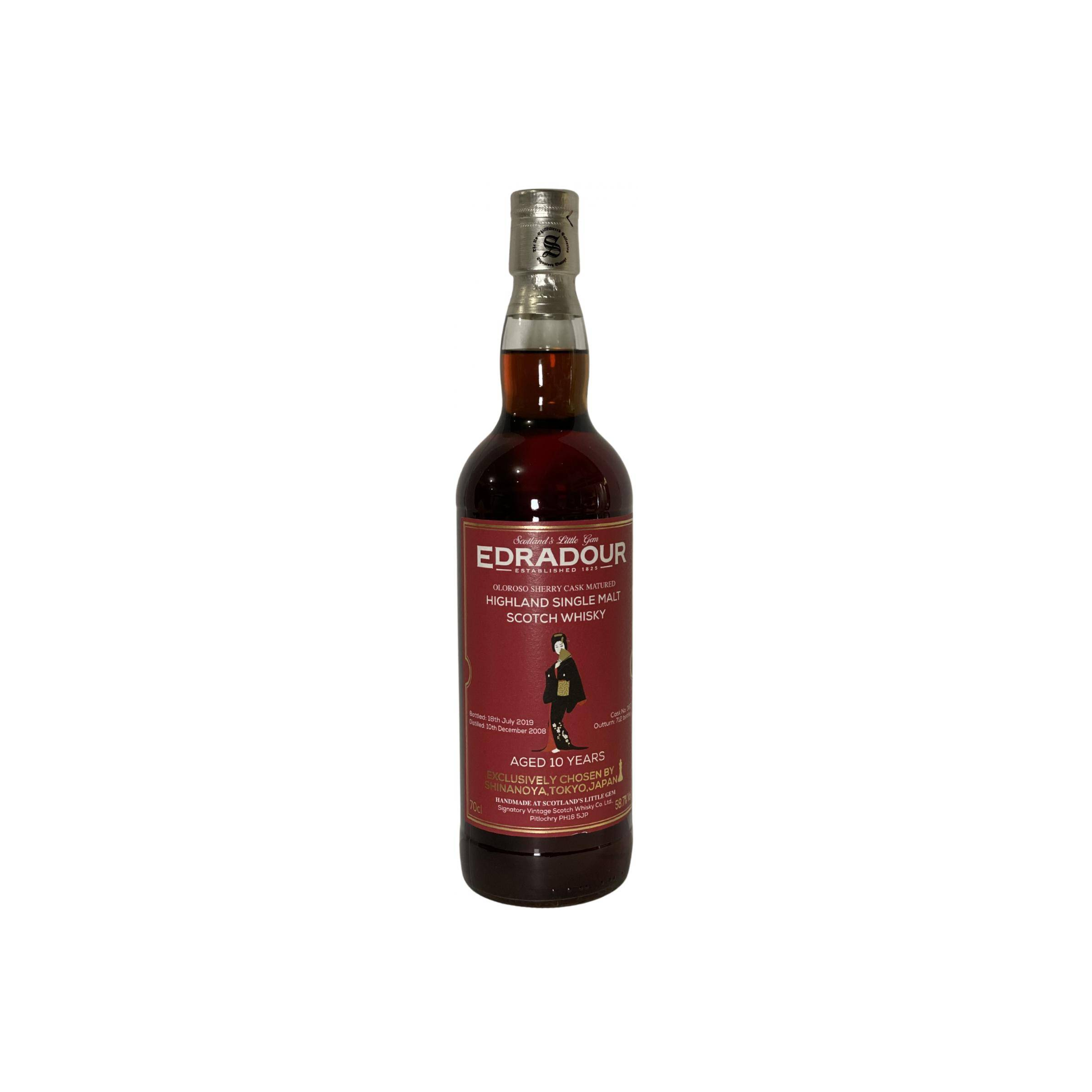 Edradour 2008 10 Years Single Malt Whisky 2