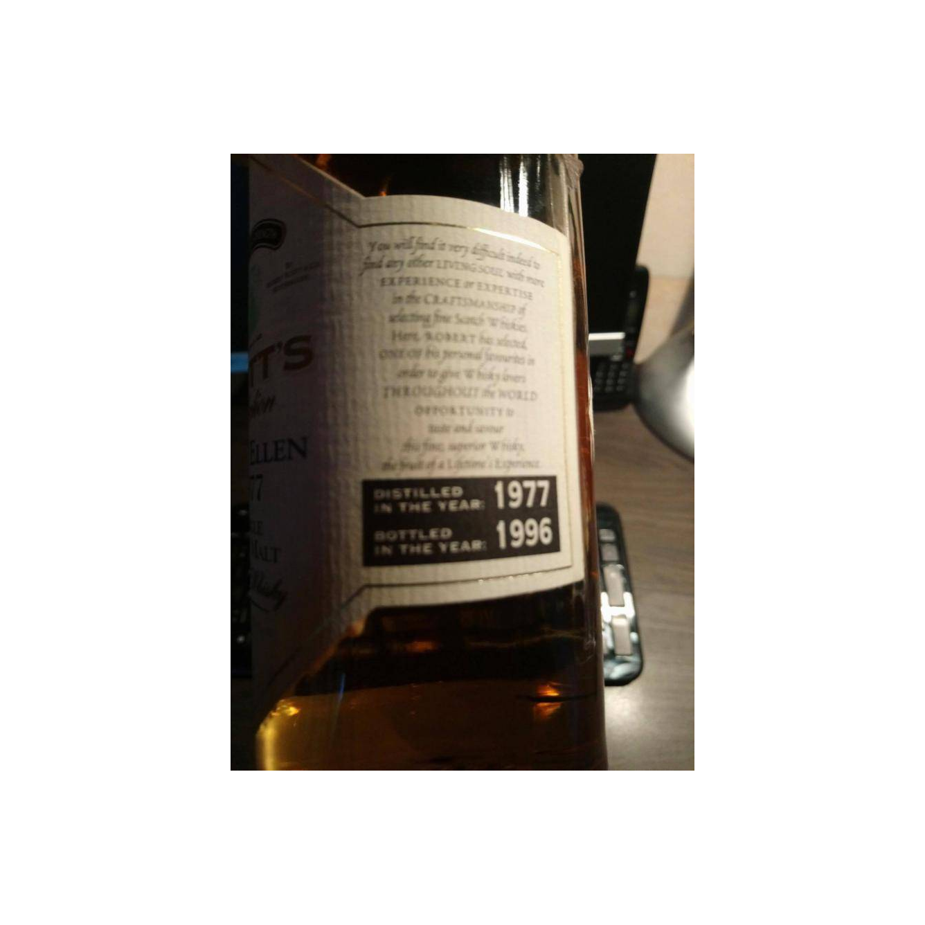 Port Ellen 1977 19 Years Single Malt Whisky 3