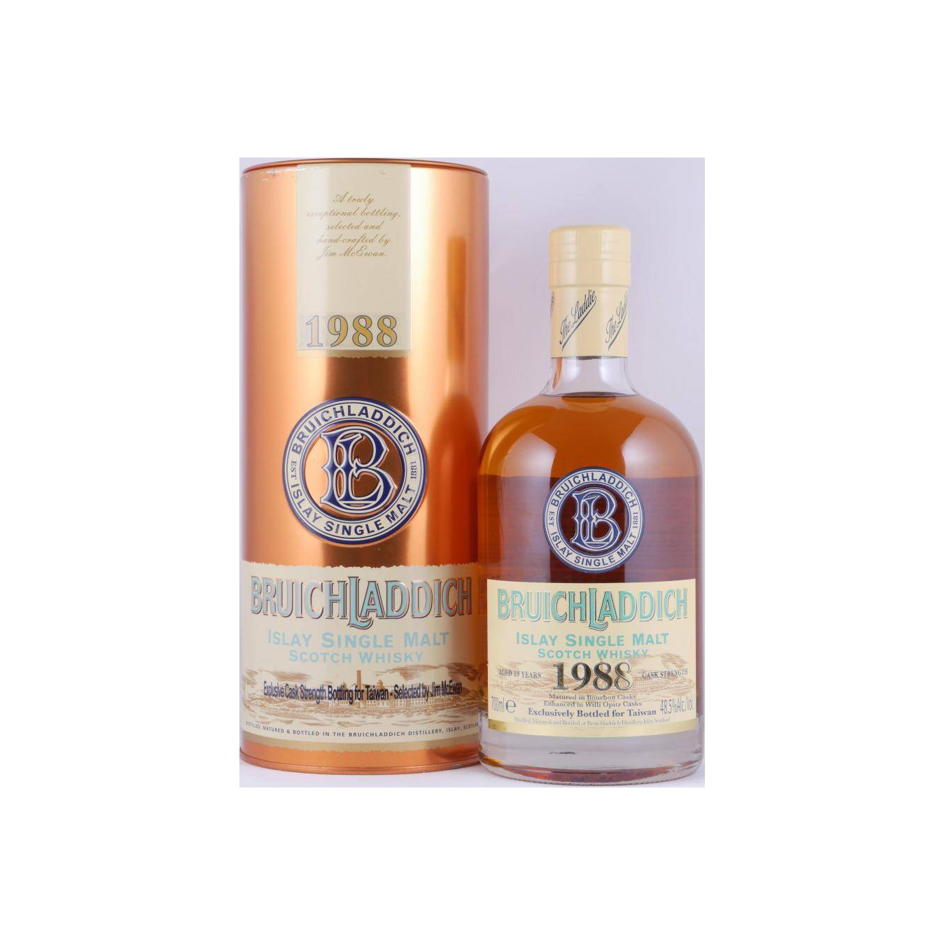 Bruichladdich Cask Strength Collection 1988 19 Years Single Malt Whisky