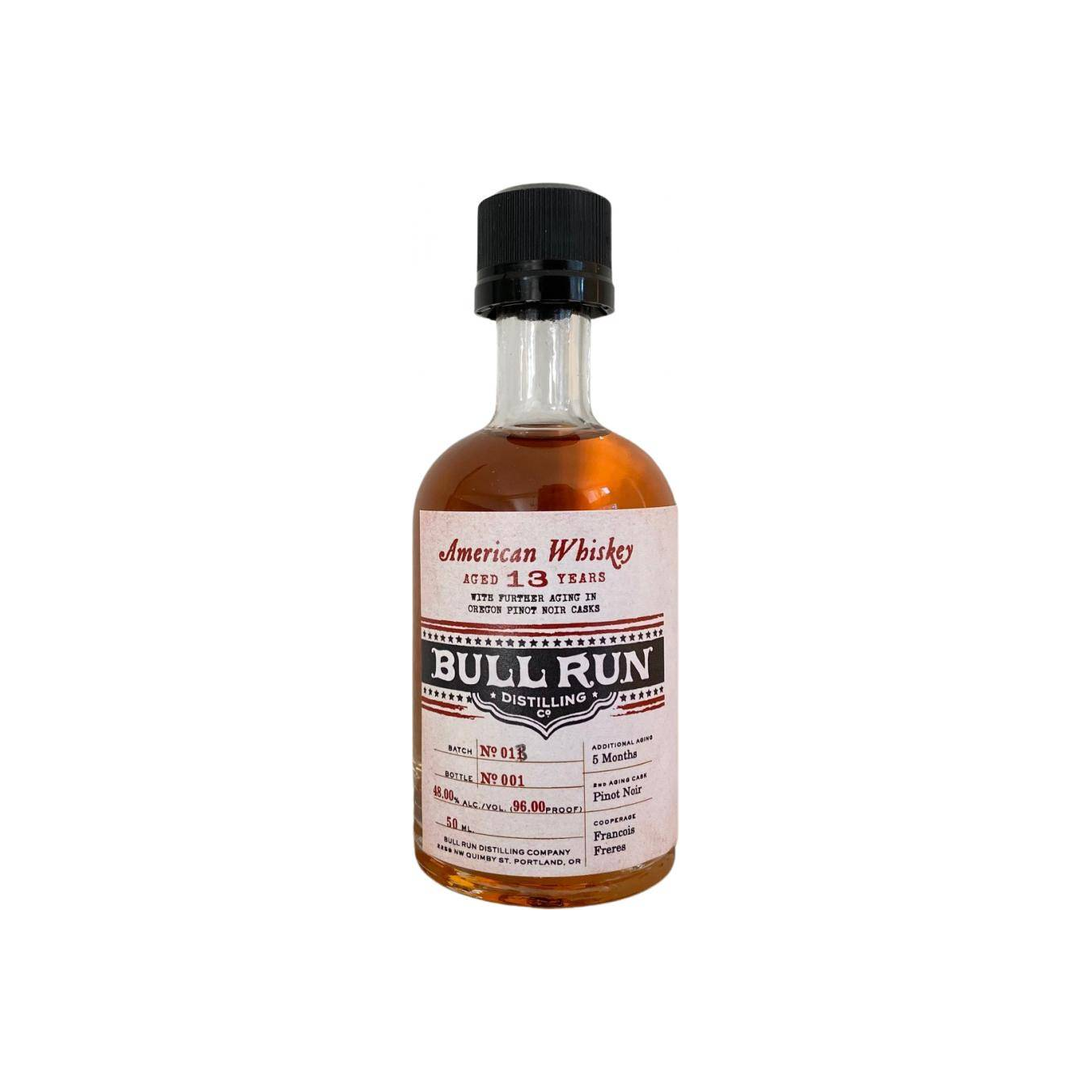 Bull Run Oregon Single Malt Whiskey 2
