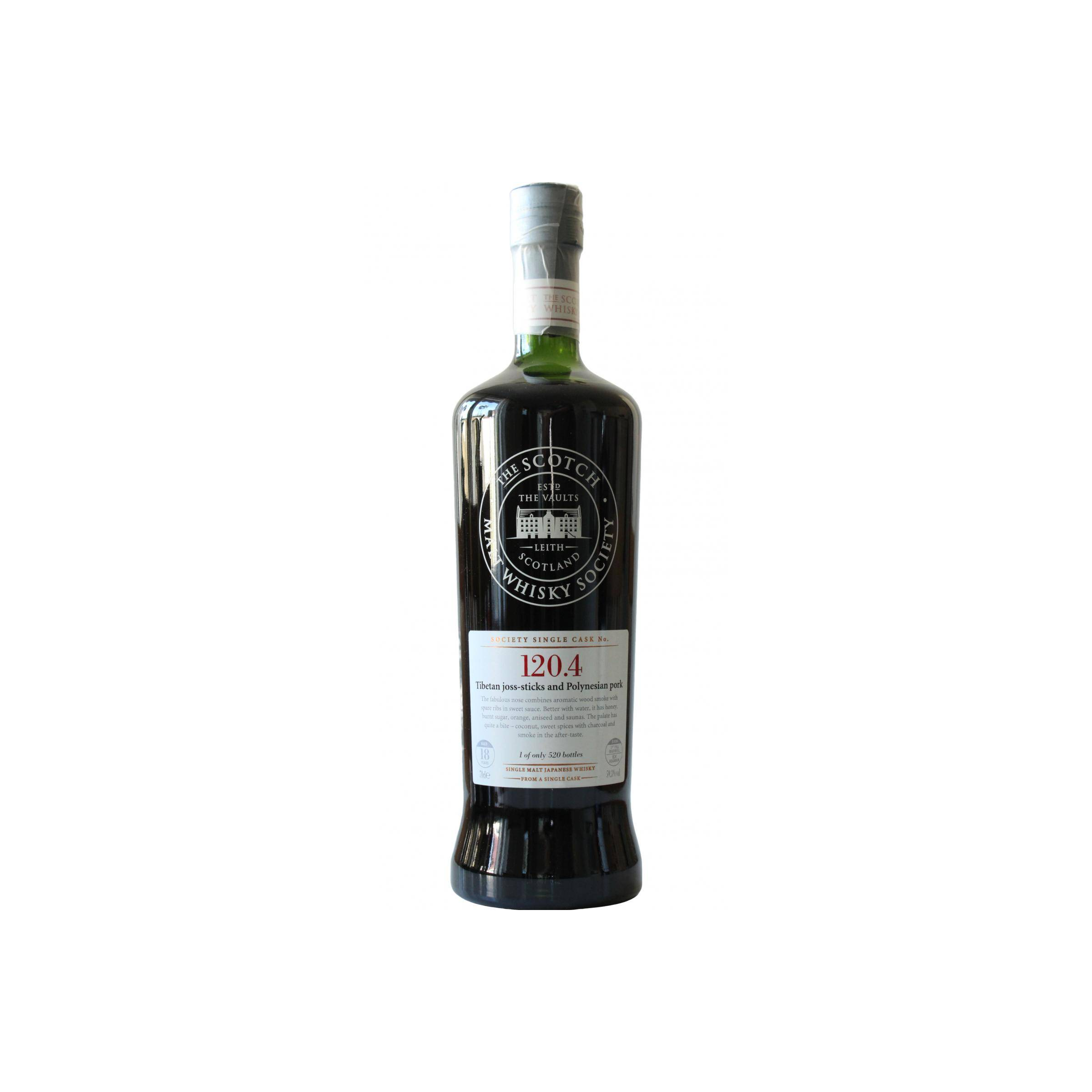 The Scotch Malt Whisky Society 1990 18 Years Single Malt Whisky