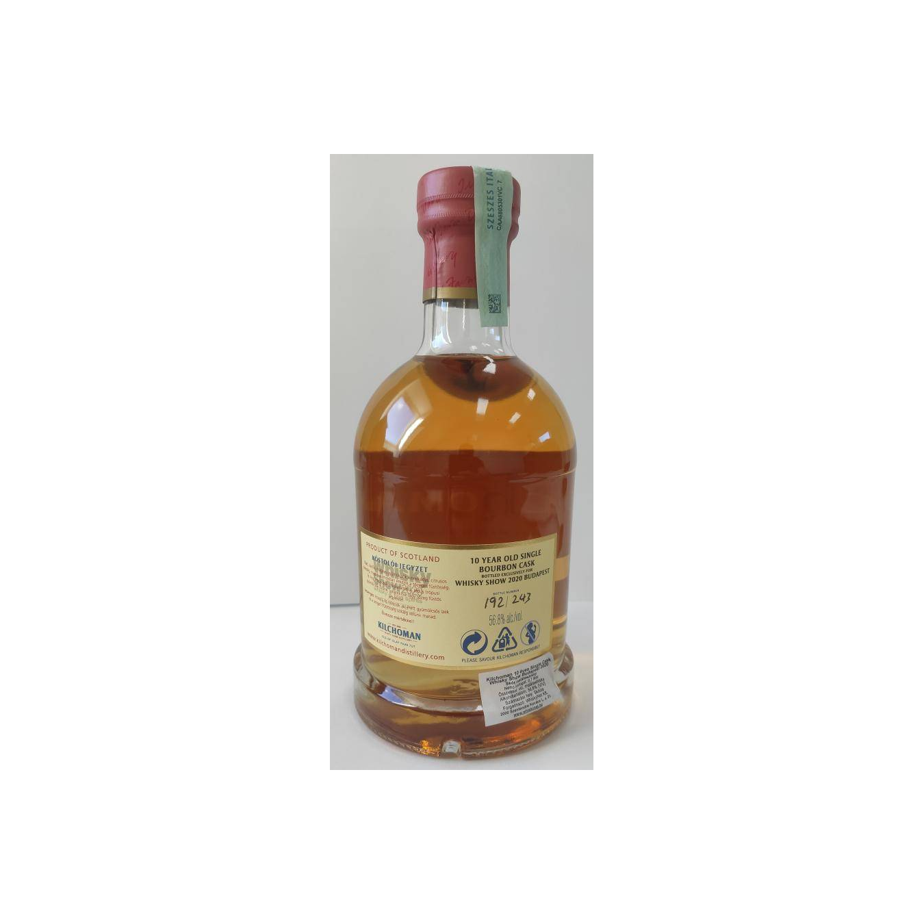 Kilchoman 2010 10 Years Single Malt Whisky 2