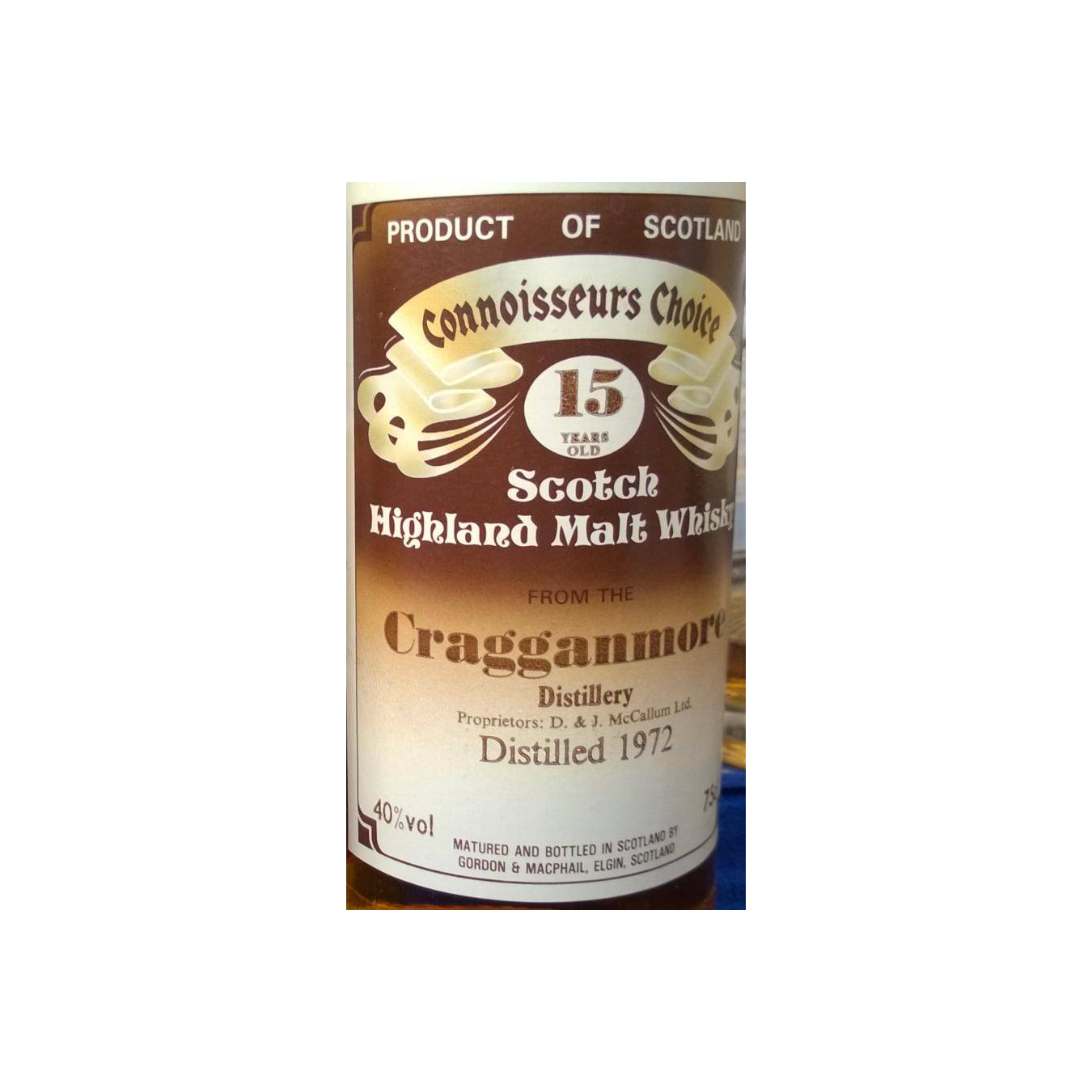 Cragganmore Connoisseurs Choice 1972 15 Years Single Malt Whisky 2
