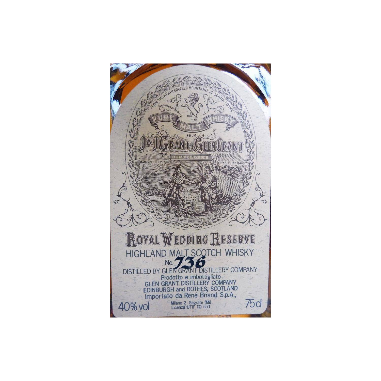 Glen Grant 25 Years Single Malt Whisky