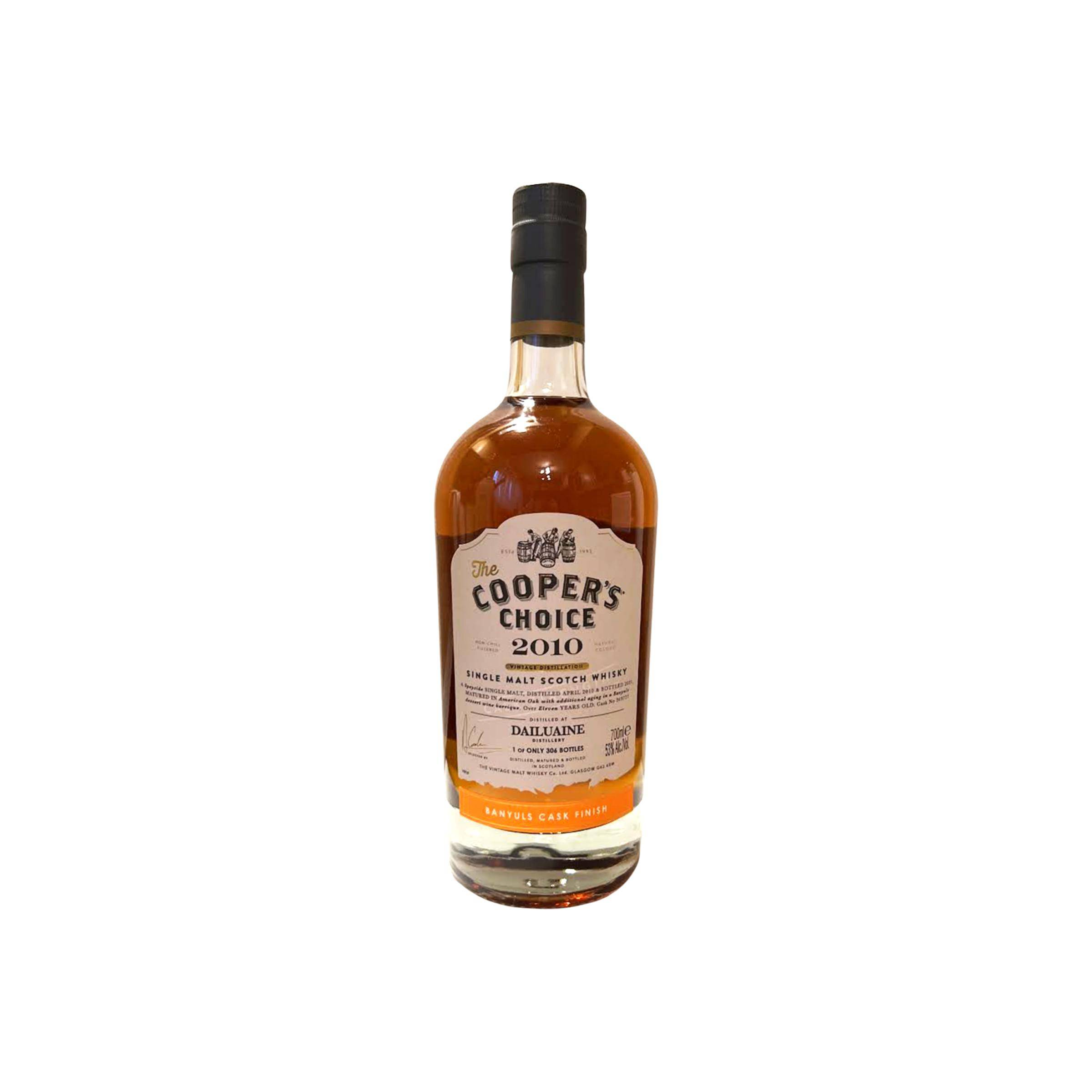 Dailuaine The Cooper's Choice 2010 11 Years Single Malt Whisky