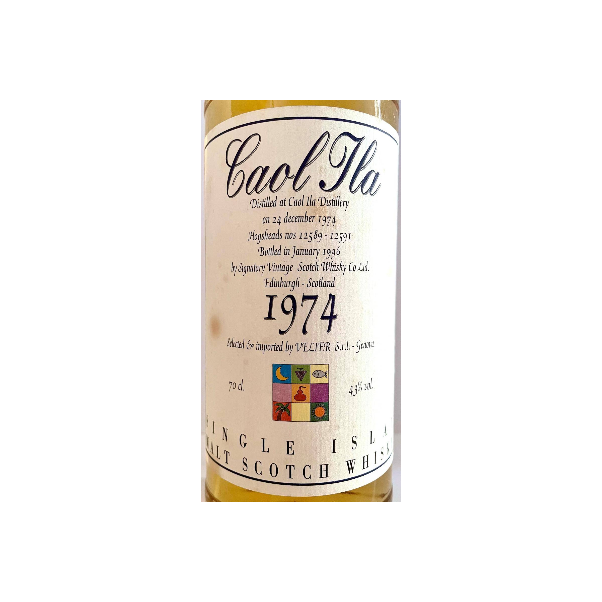 Caol Ila 1974 21 Years Single Malt Whisky 2