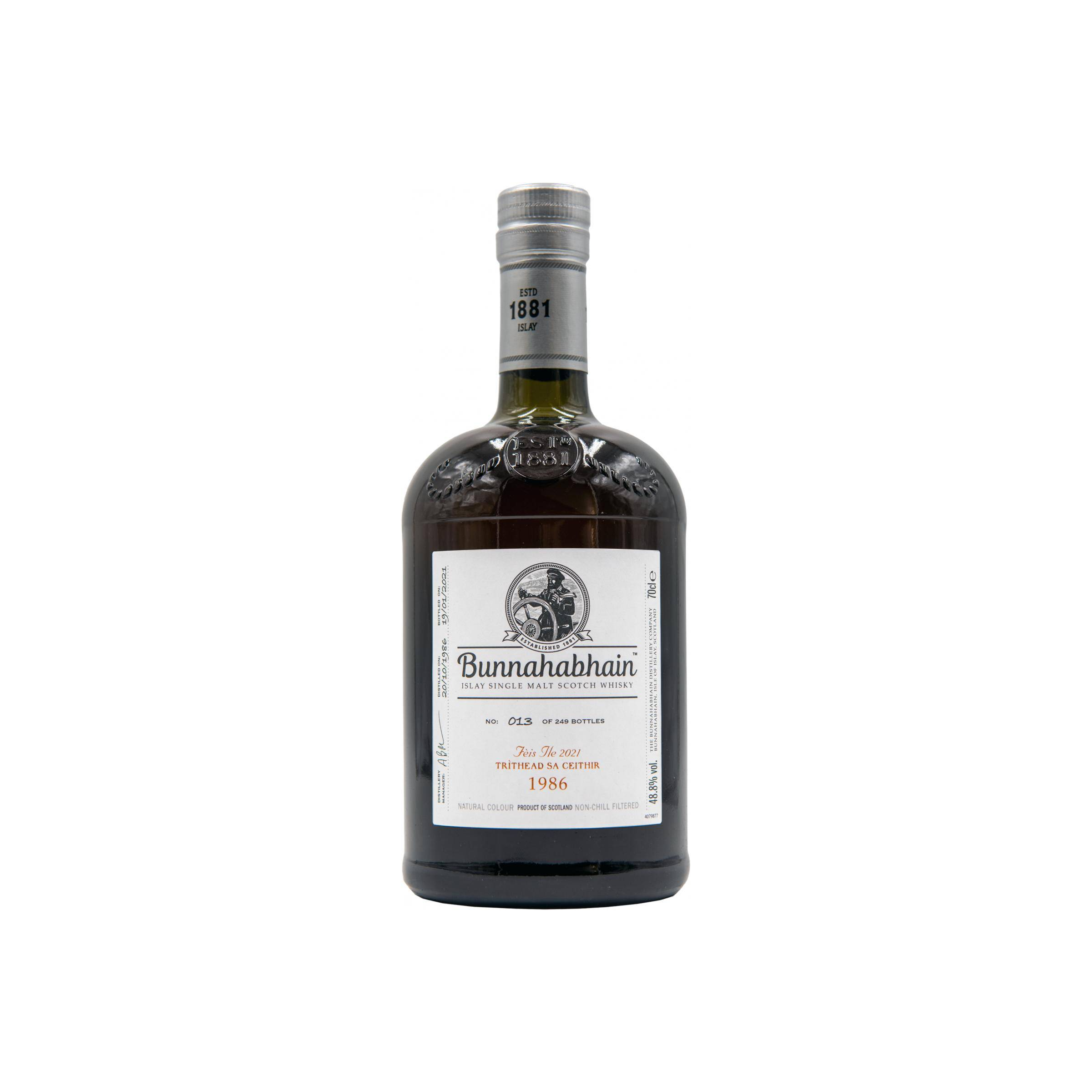 Bunnahabhain 1986 34 Years Single Malt Whisky
