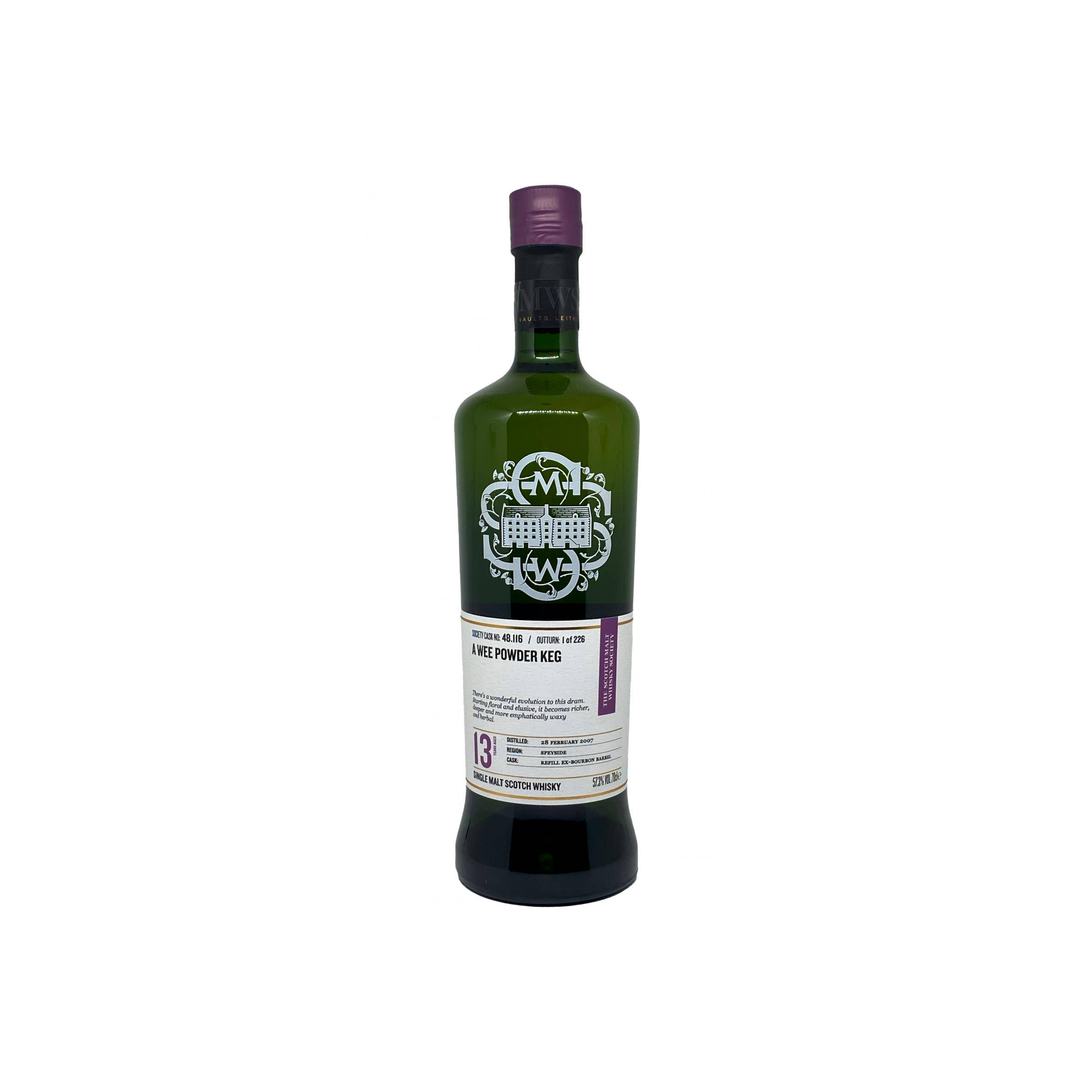 The Scotch Malt Whisky Society 2007 13 Years Single Malt Whisky