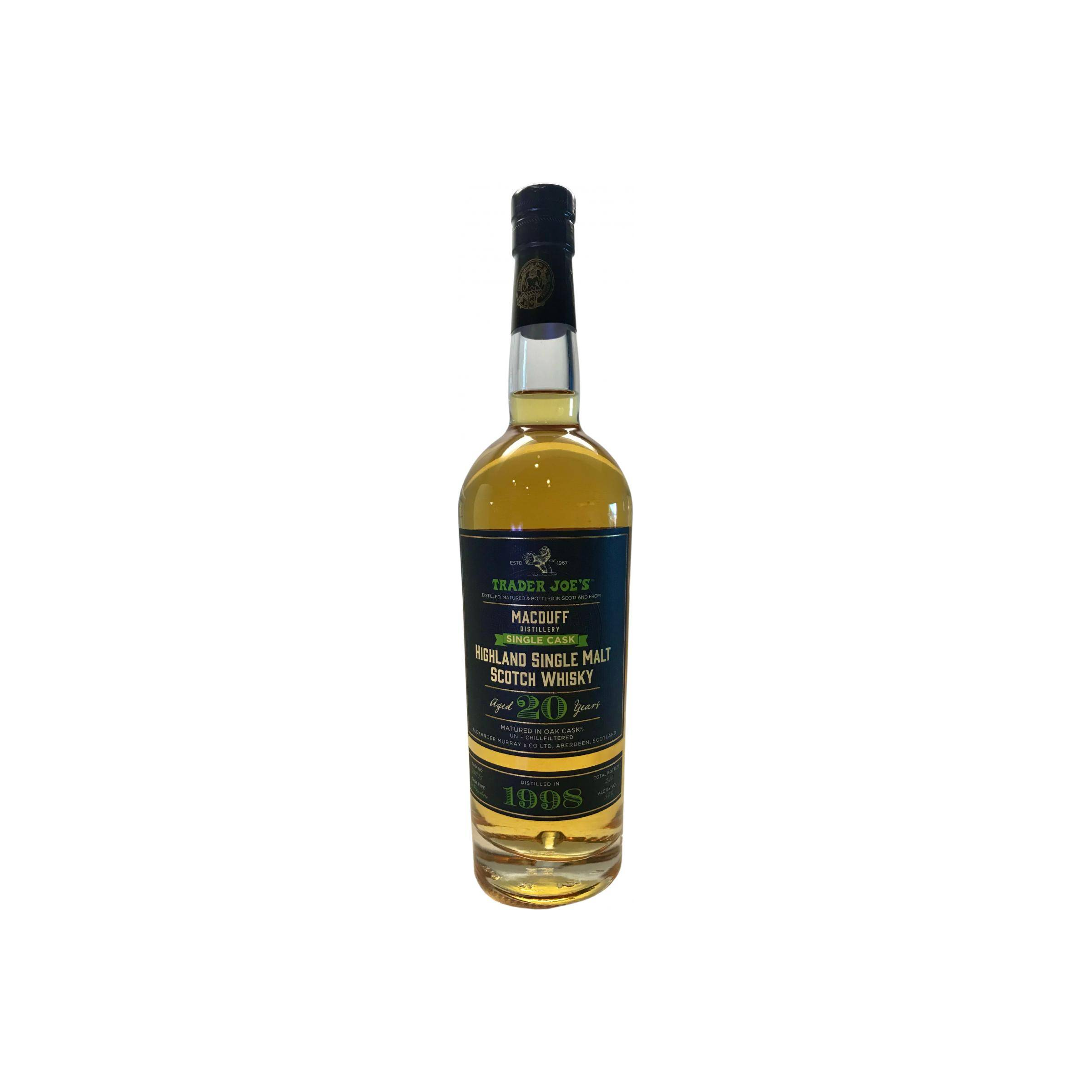 Macduff 1998 20 Years Single Malt Whisky