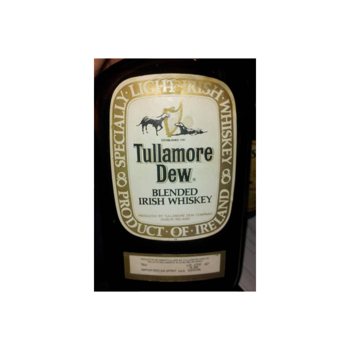 Tullamore Dew Blended Whisky