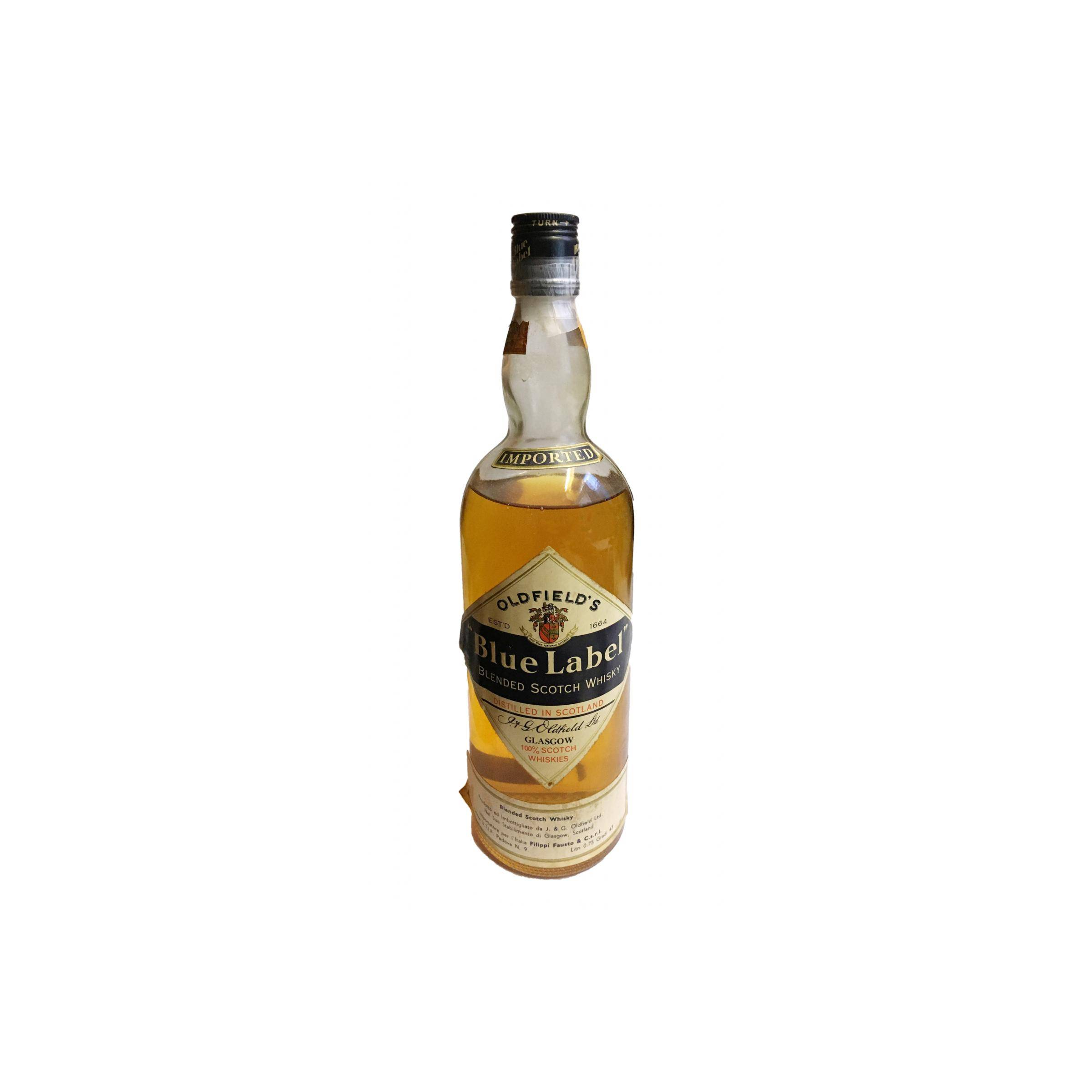 Oldfield's Blue Label Blended Scotch Whisky J&GO