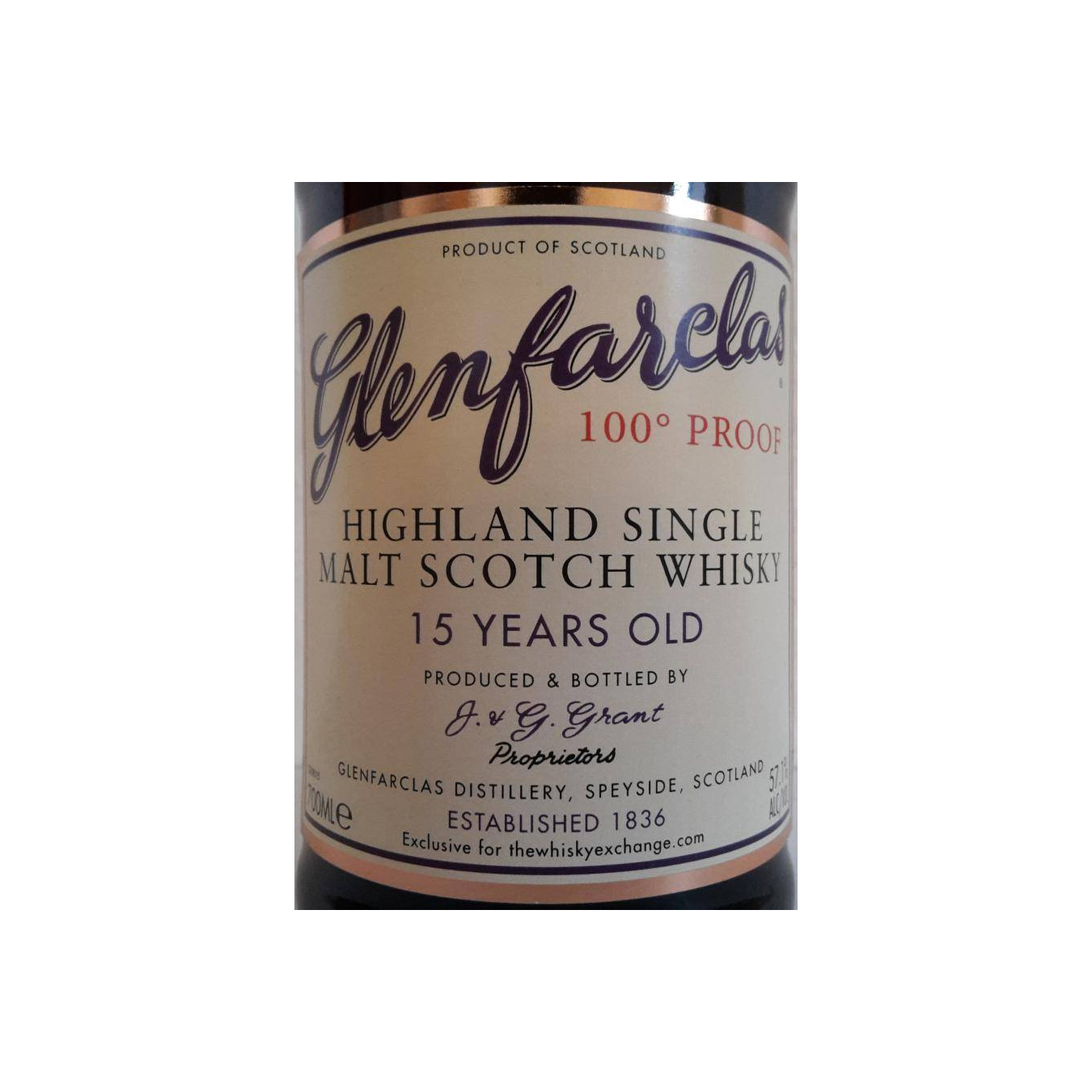 Glenfarclas 15 Years Single Malt Whisky 3