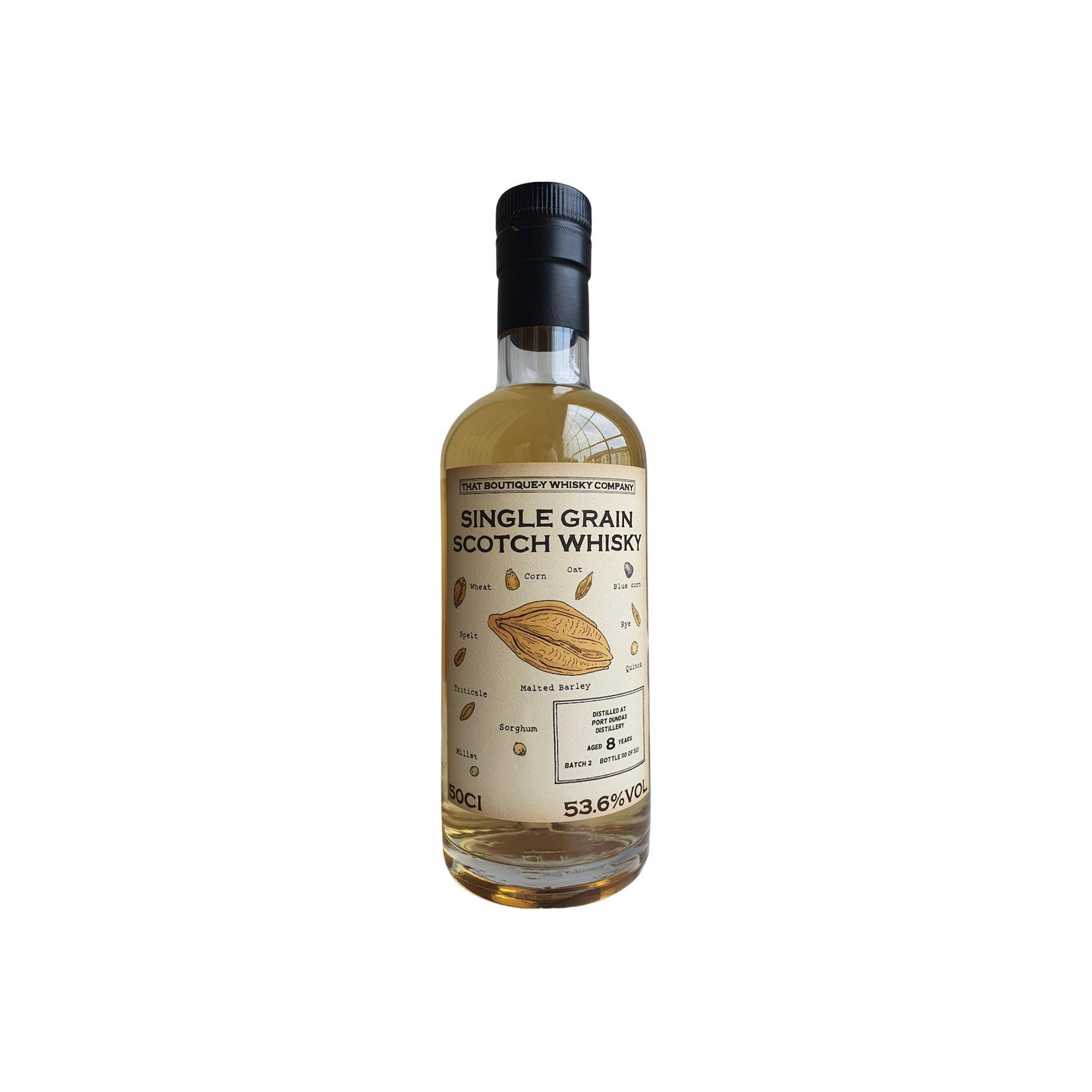 Port Dundas 8 Years Single Grain Whisky