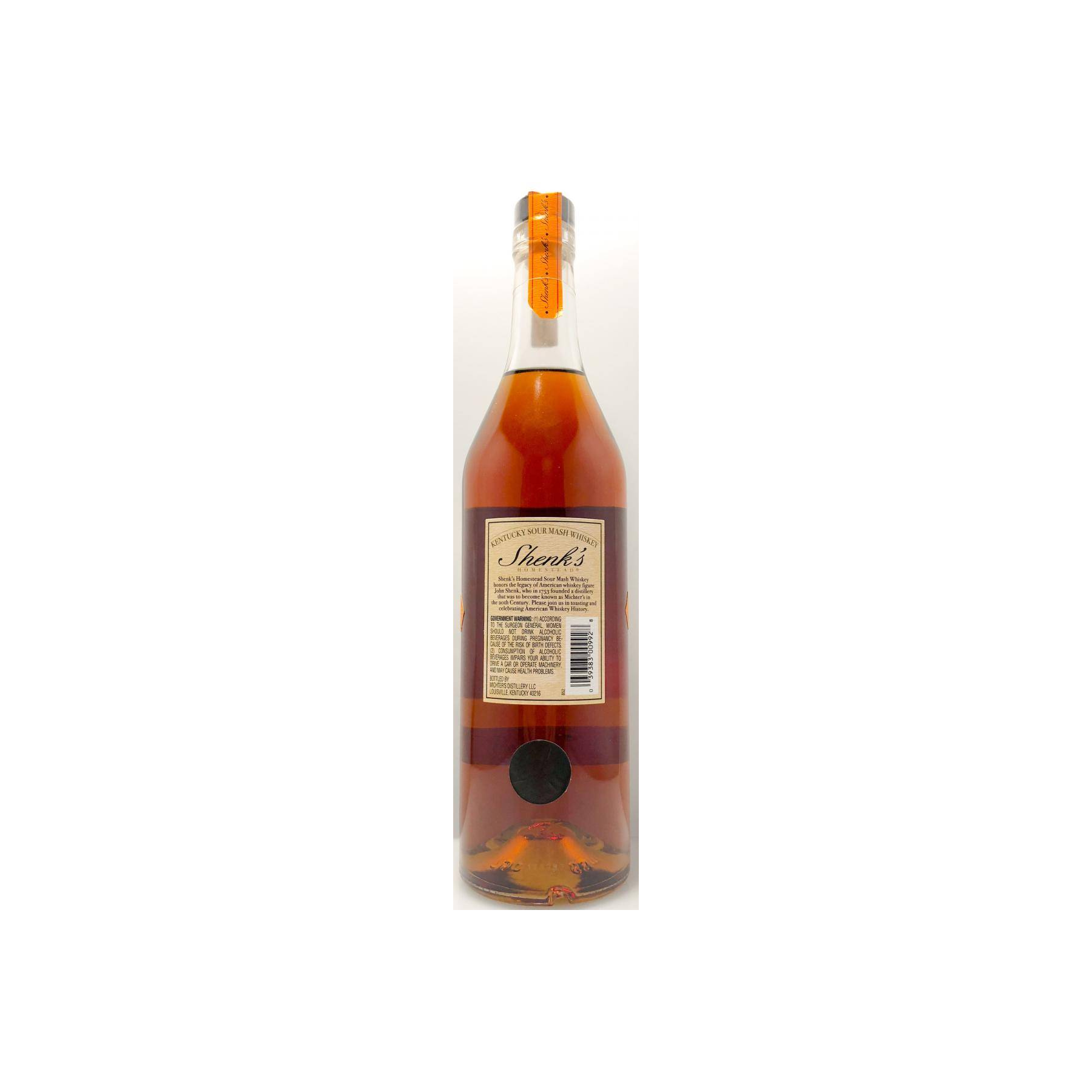 Shenk's Homestead Kentucky Sour Mash Whiskey 2