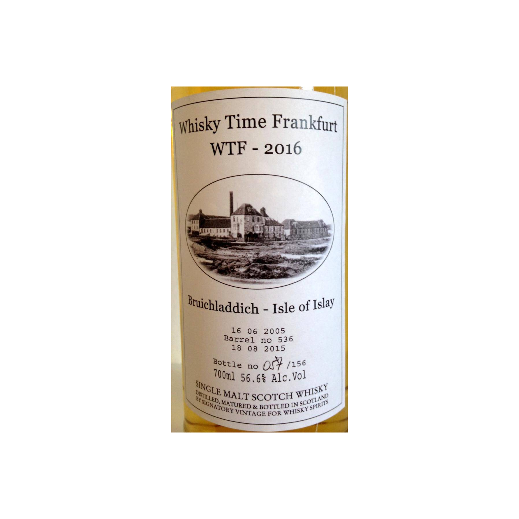 Bruichladdich 2005 10 Years Single Malt Whisky 2