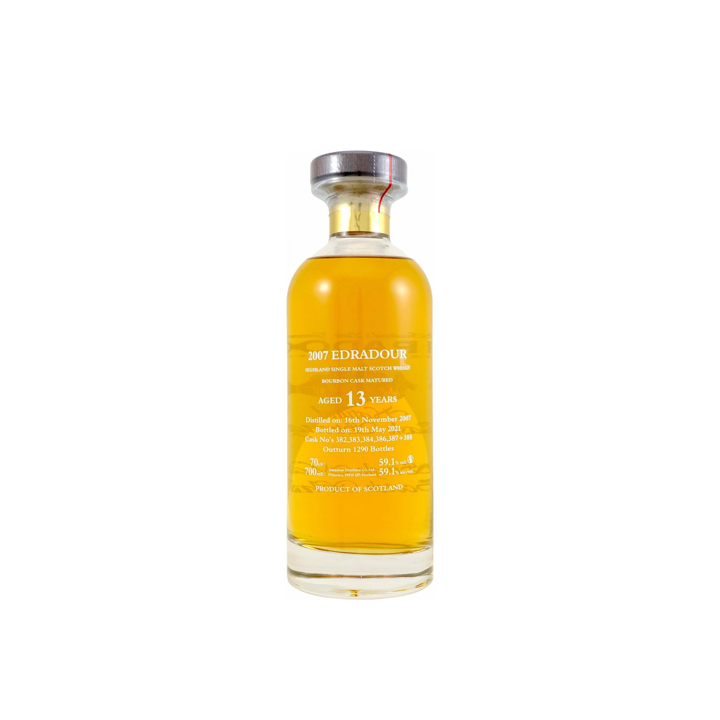 Edradour 2007 13 Years Single Malt Whisky