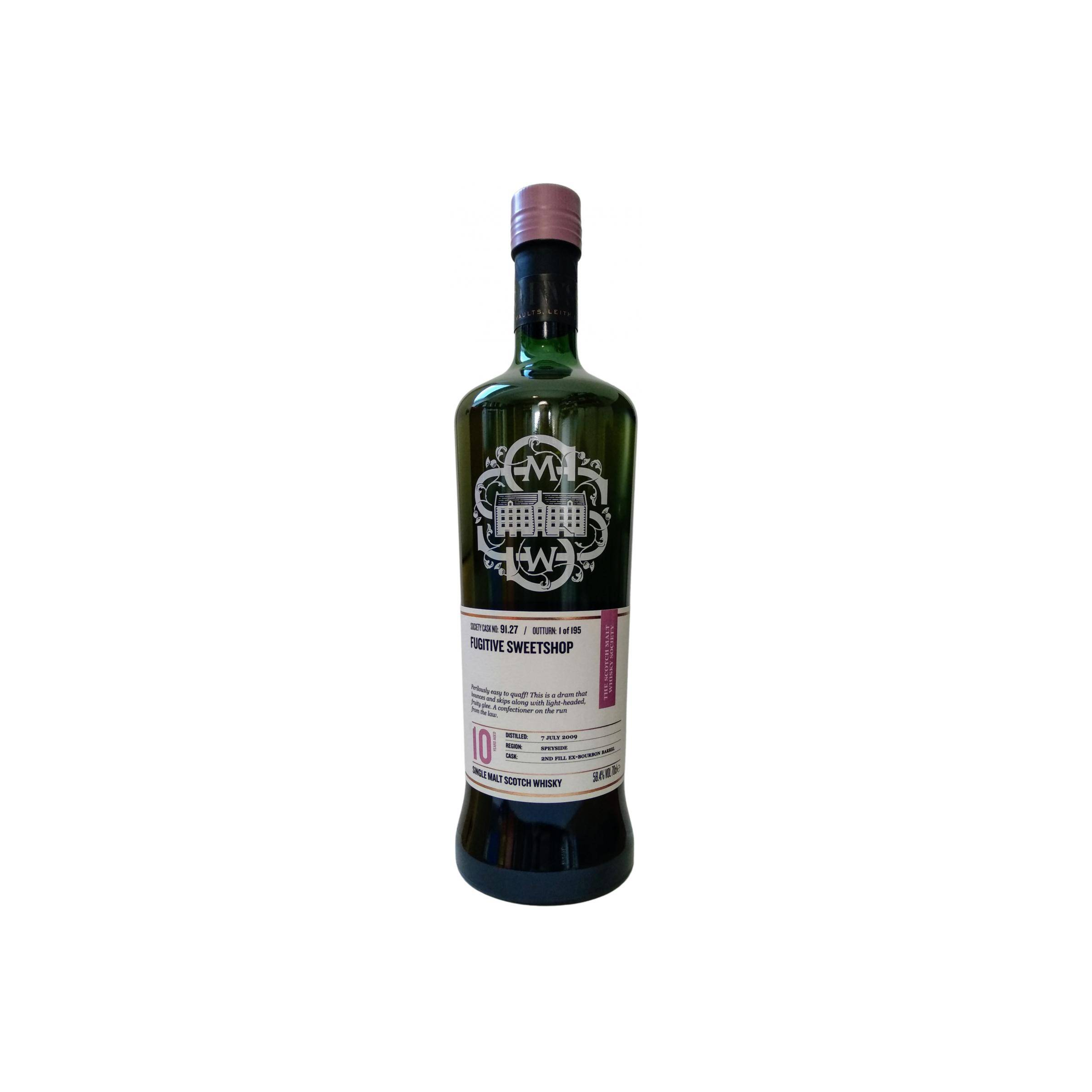 The Scotch Malt Whisky Society 2009 10 Years Single Malt Whisky