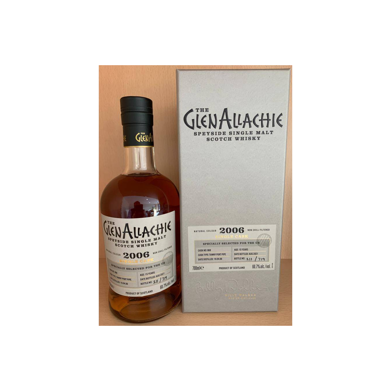 The GlenAllachie Single Cask 2006 15 Years Single Malt Whisky 3