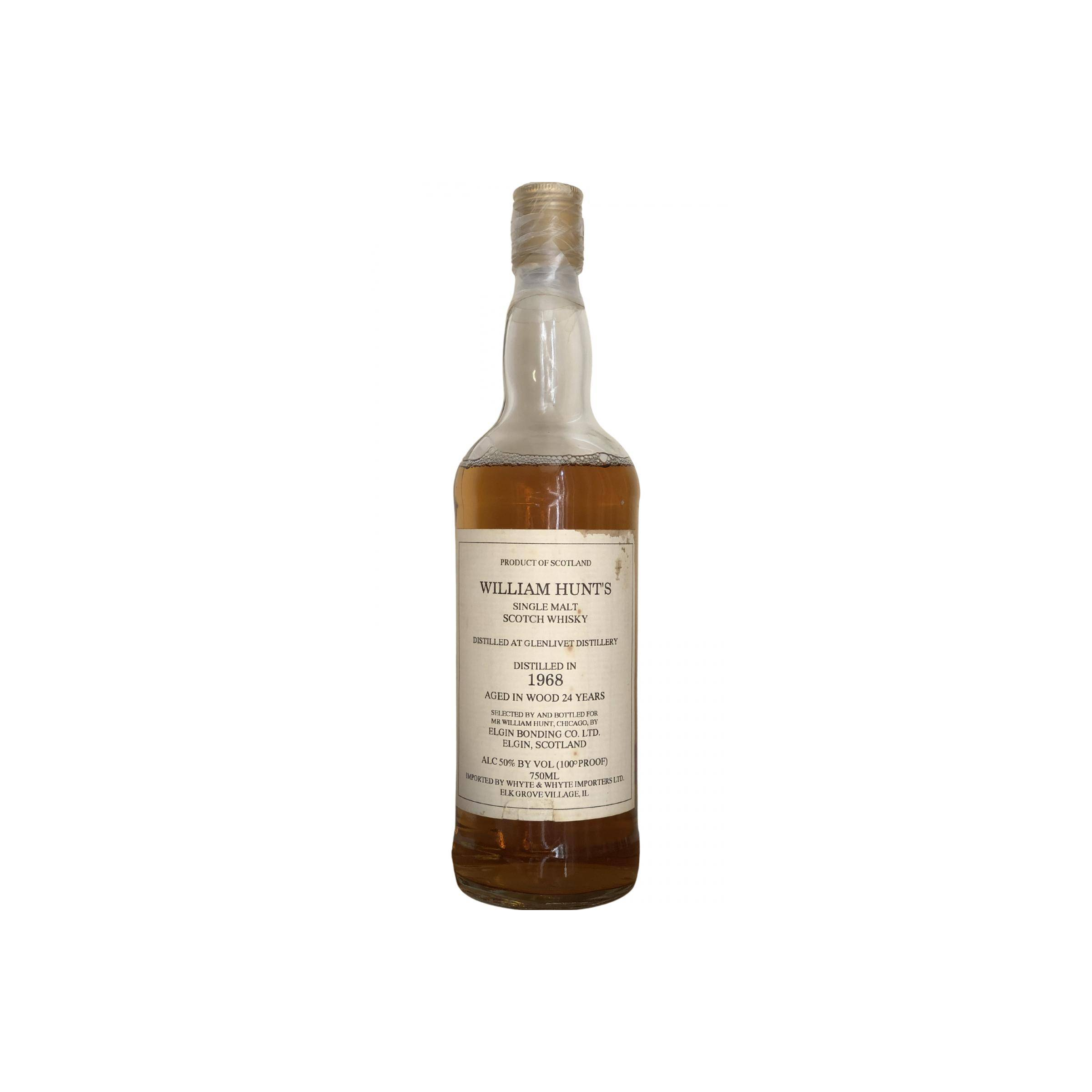 The Glenlivet 1968 24 Years Single Malt Whisky