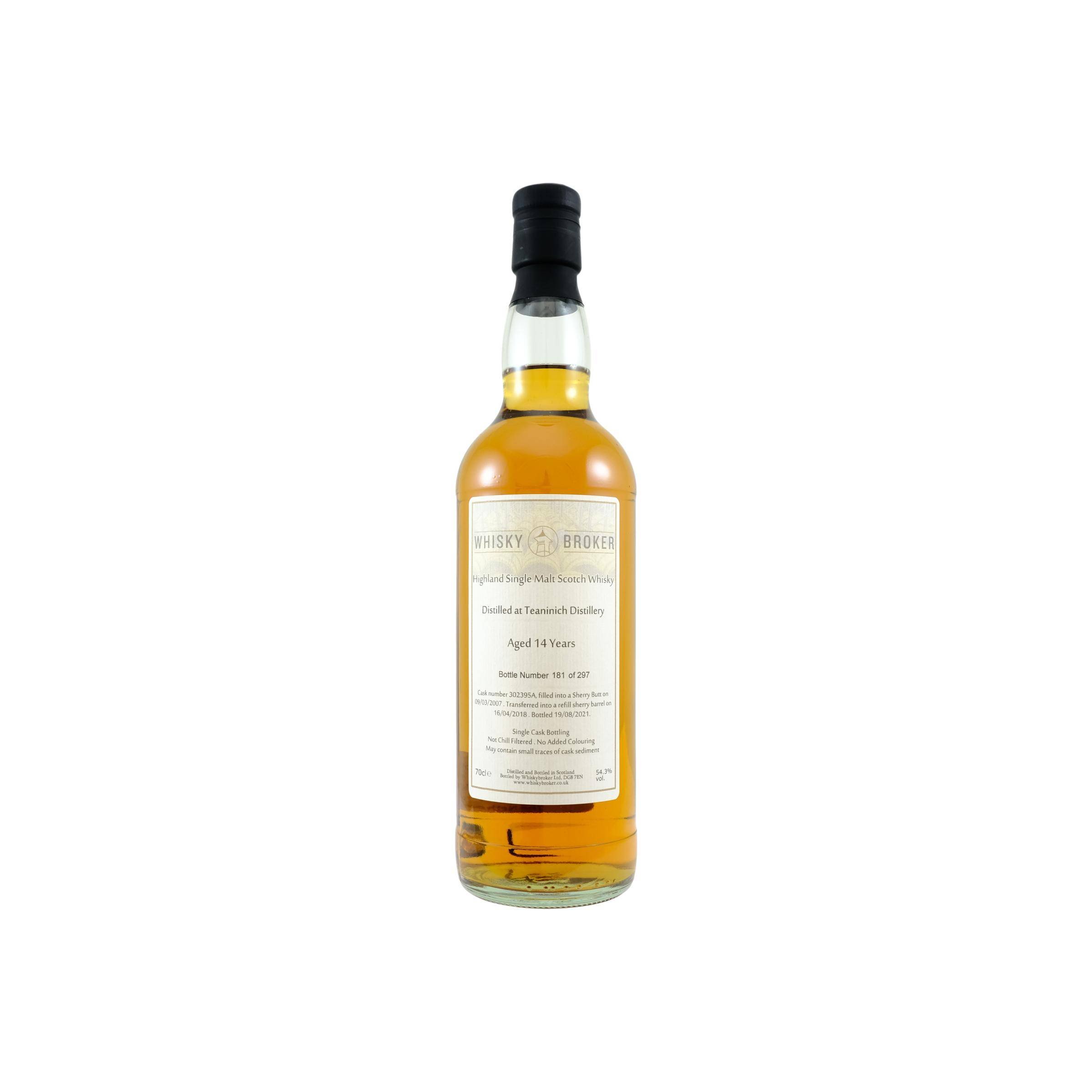 Teaninich 2007 14 Years Single Malt Whisky