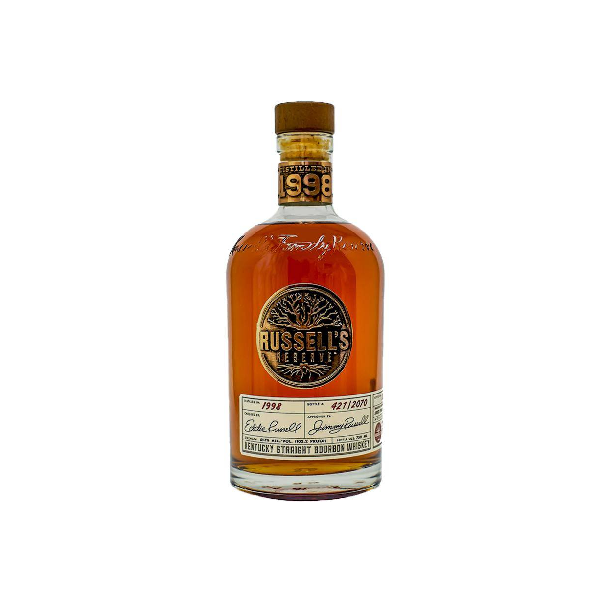 Russell's Reserve Kentucky Straight Bourbon Whiskey 1998 17 Years Bourbon Whisky