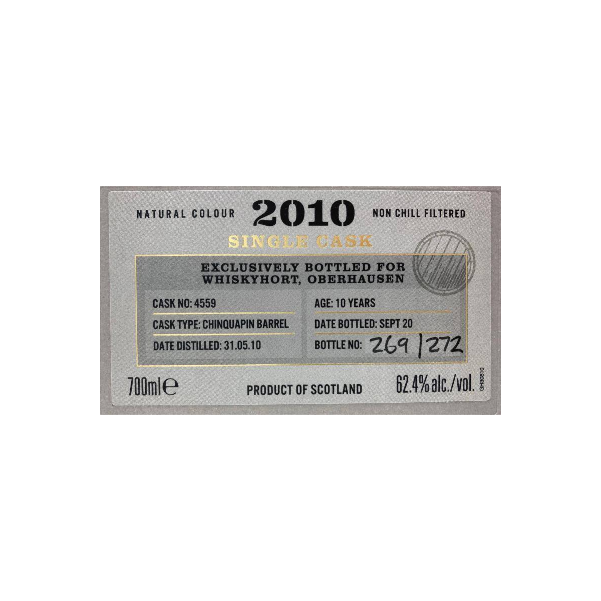 The GlenAllachie Single Cask 2010 10 Years Single Malt Whisky 2