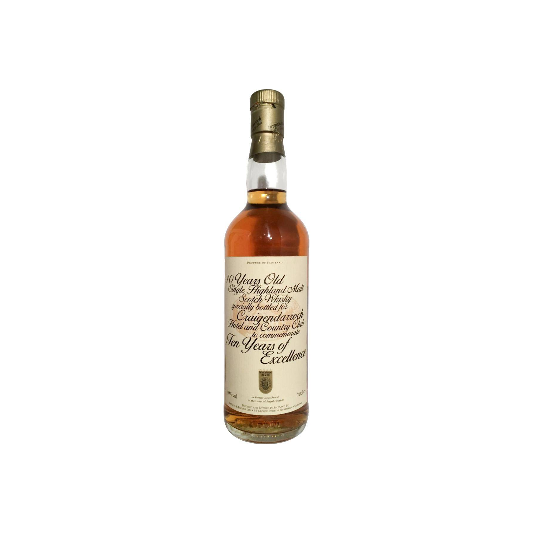 Single Highland Malt Scotch Whisky 10-year-old J&B