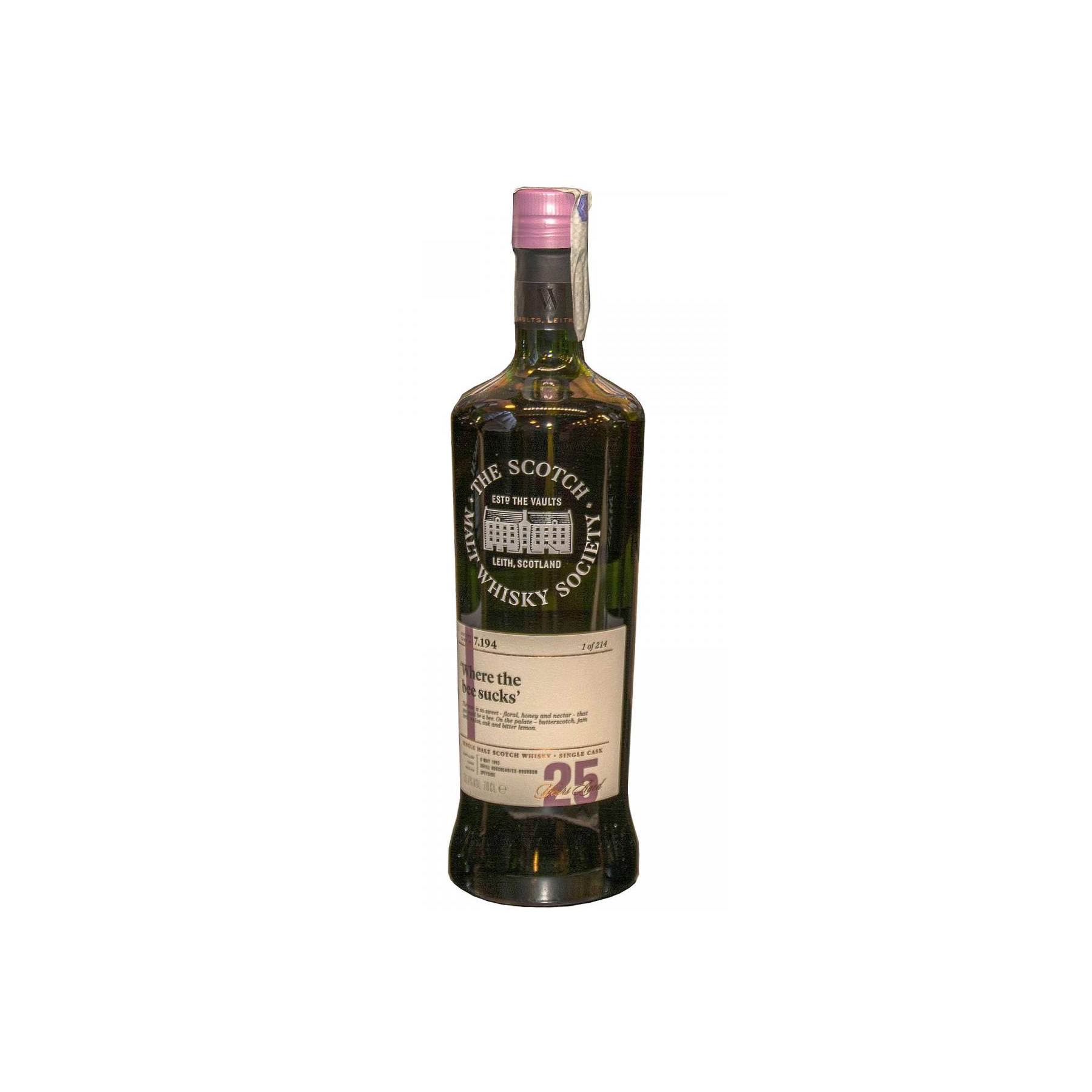 The Scotch Malt Whisky Society 1992 25 Years Single Malt Whisky