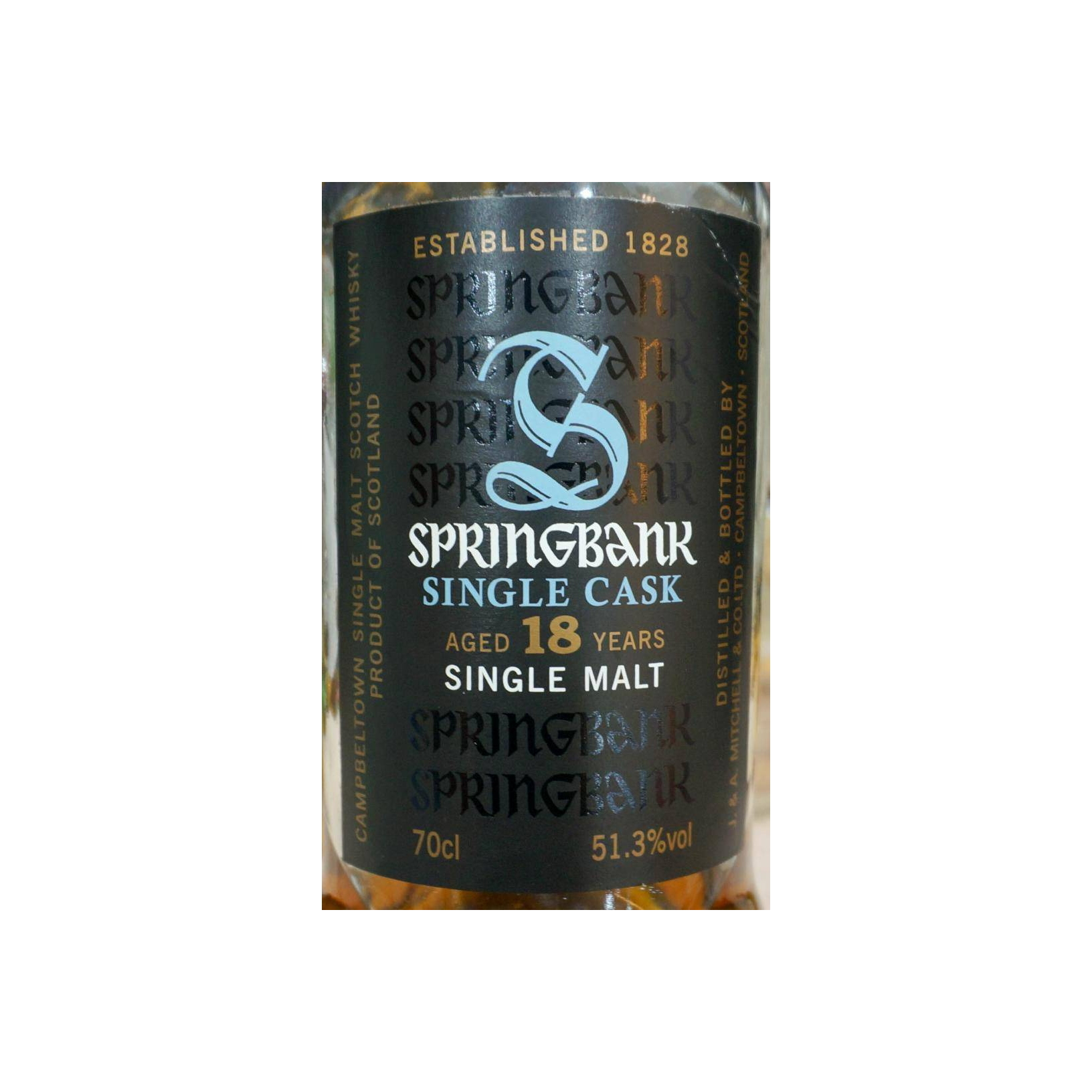 Springbank Single Cask 18 Years Single Malt Whisky