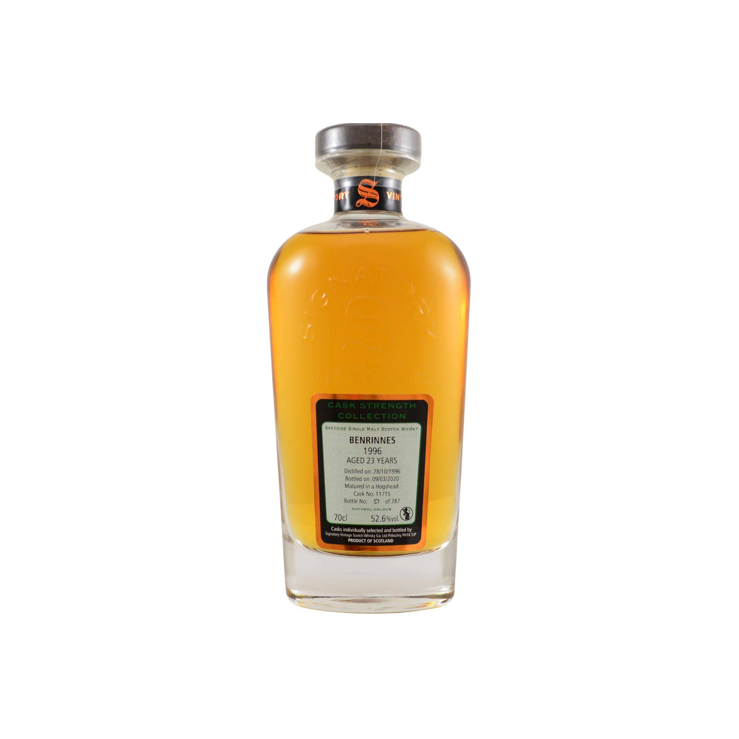 Benrinnes Cask Strength Collection 1996 23 Years Single Malt Whisky