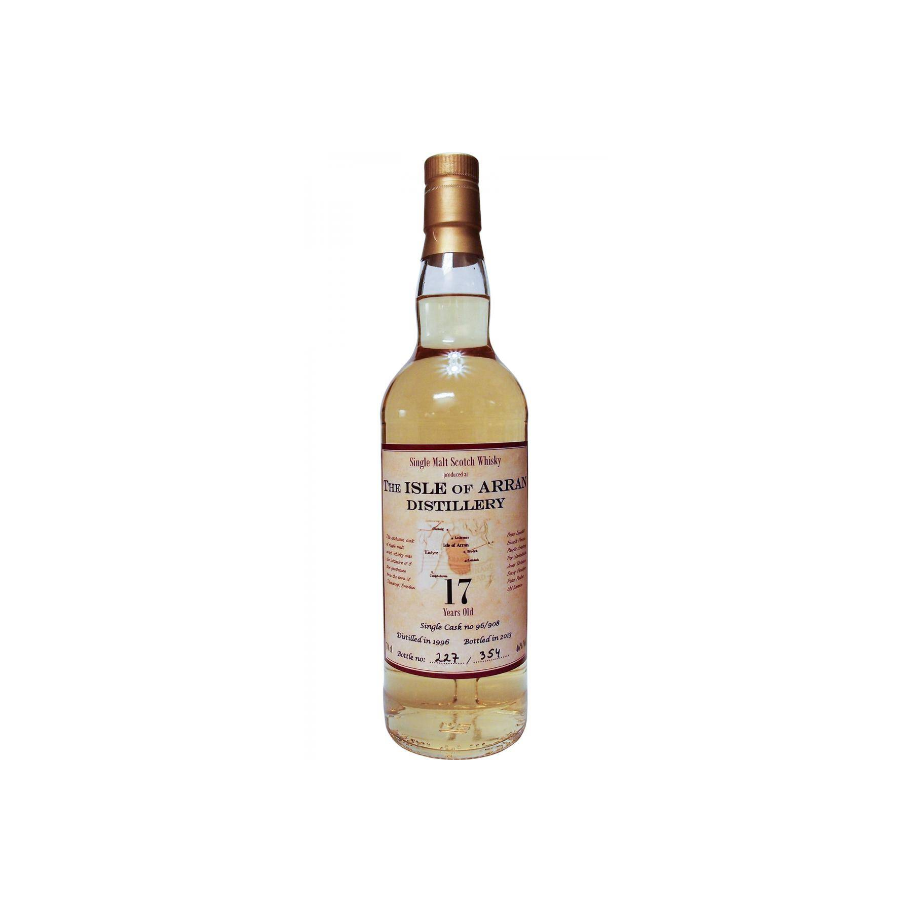 Arran Private Bottling 1996 17 Years Single Malt Whisky