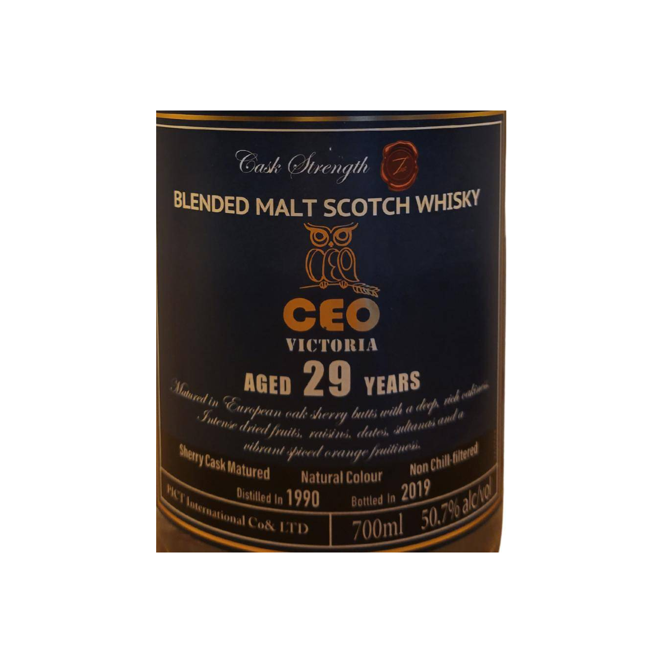Blended Malt Scotch Whisky 1990 UD