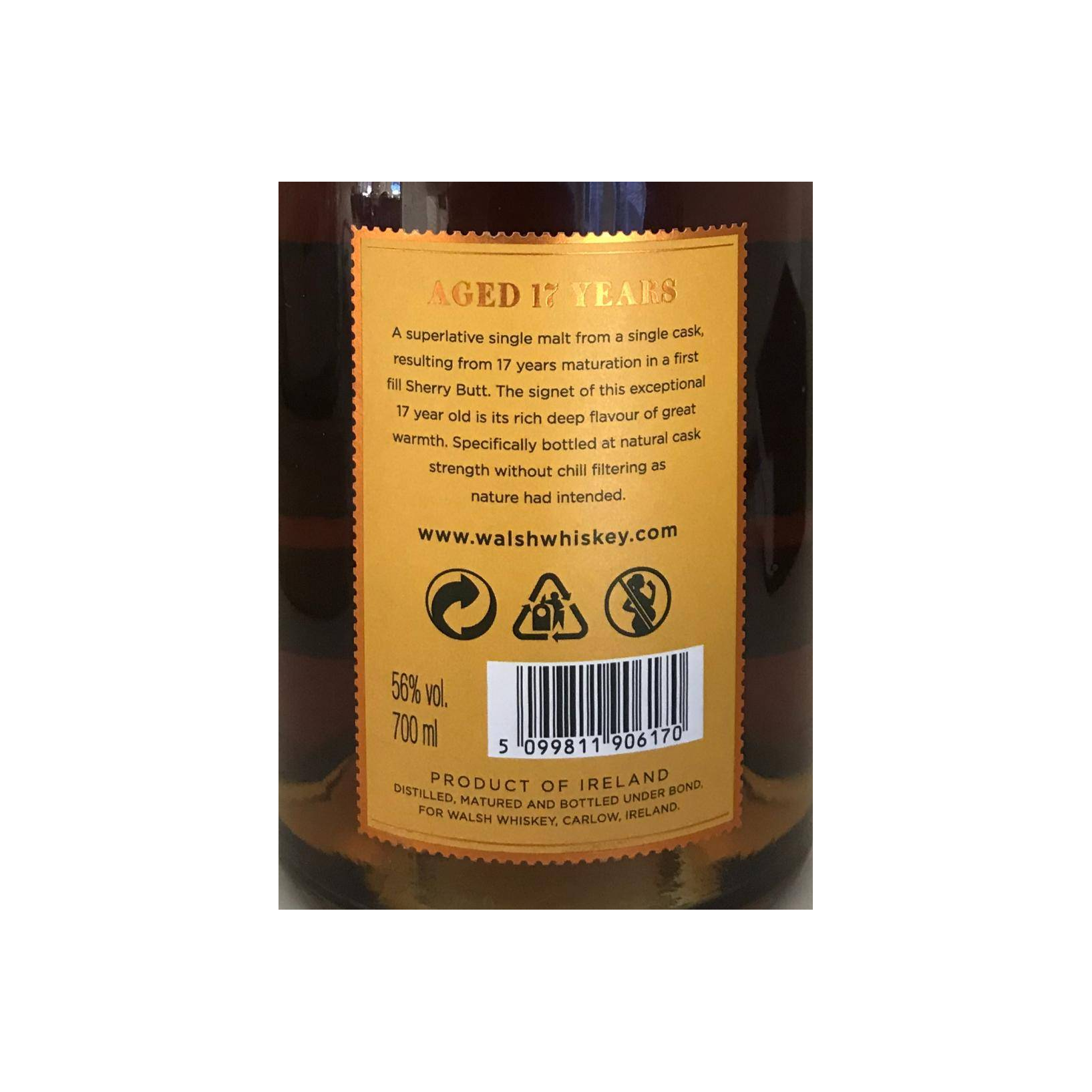 The Irishman Single Cask 2003 17 Years Single Malt Whisky 3