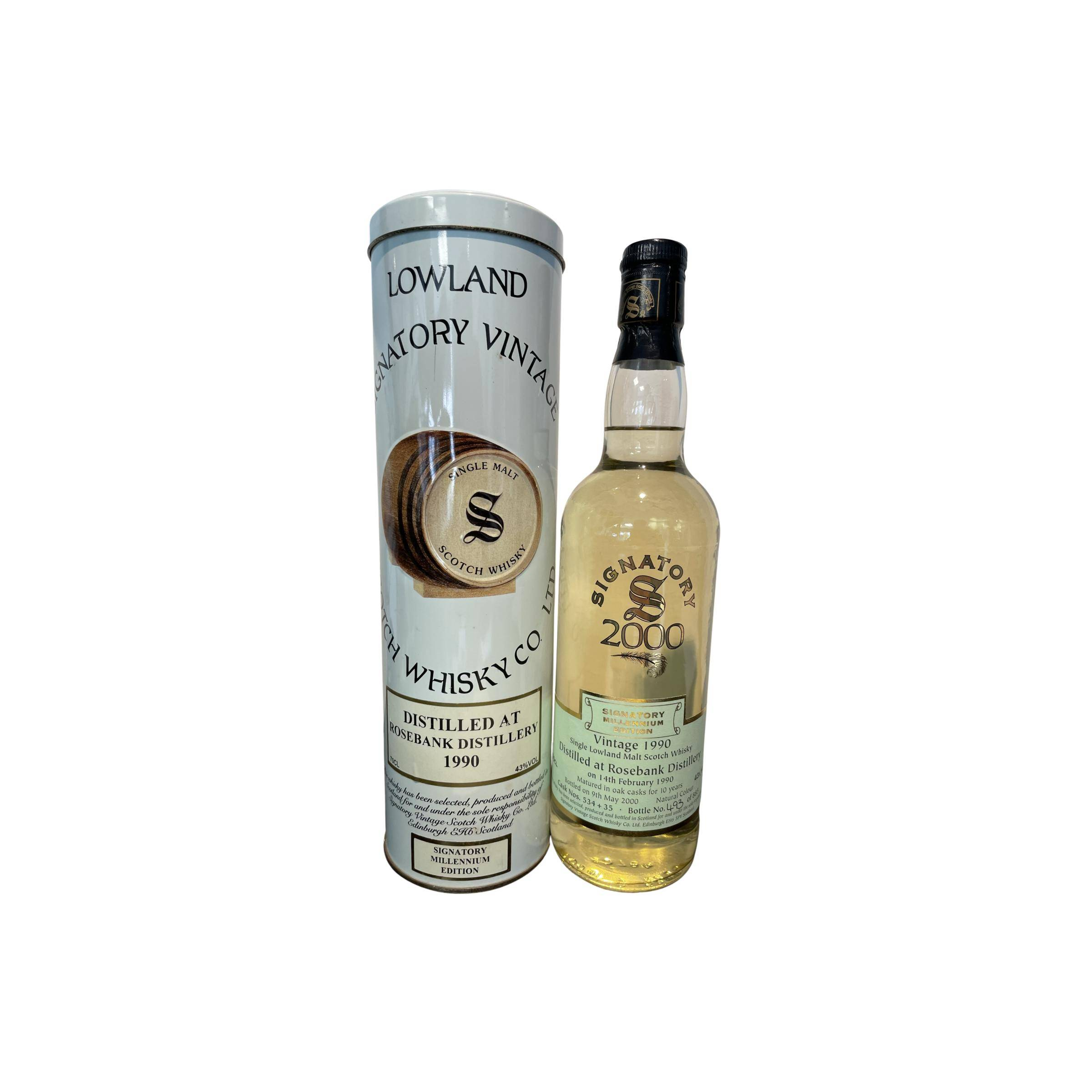 Rosebank 1990 10 Years Single Malt Whisky 2