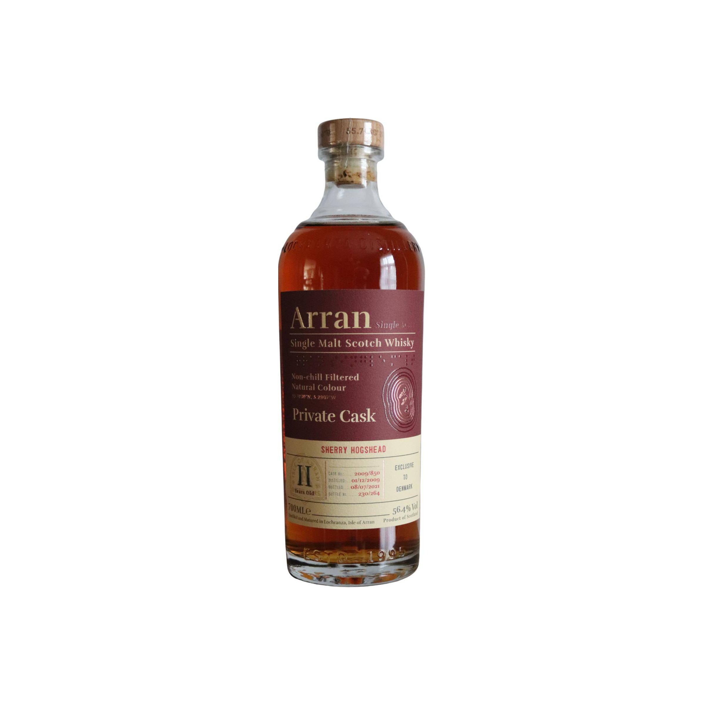 Arran Private Cask 2009 11 Years Single Malt Whisky