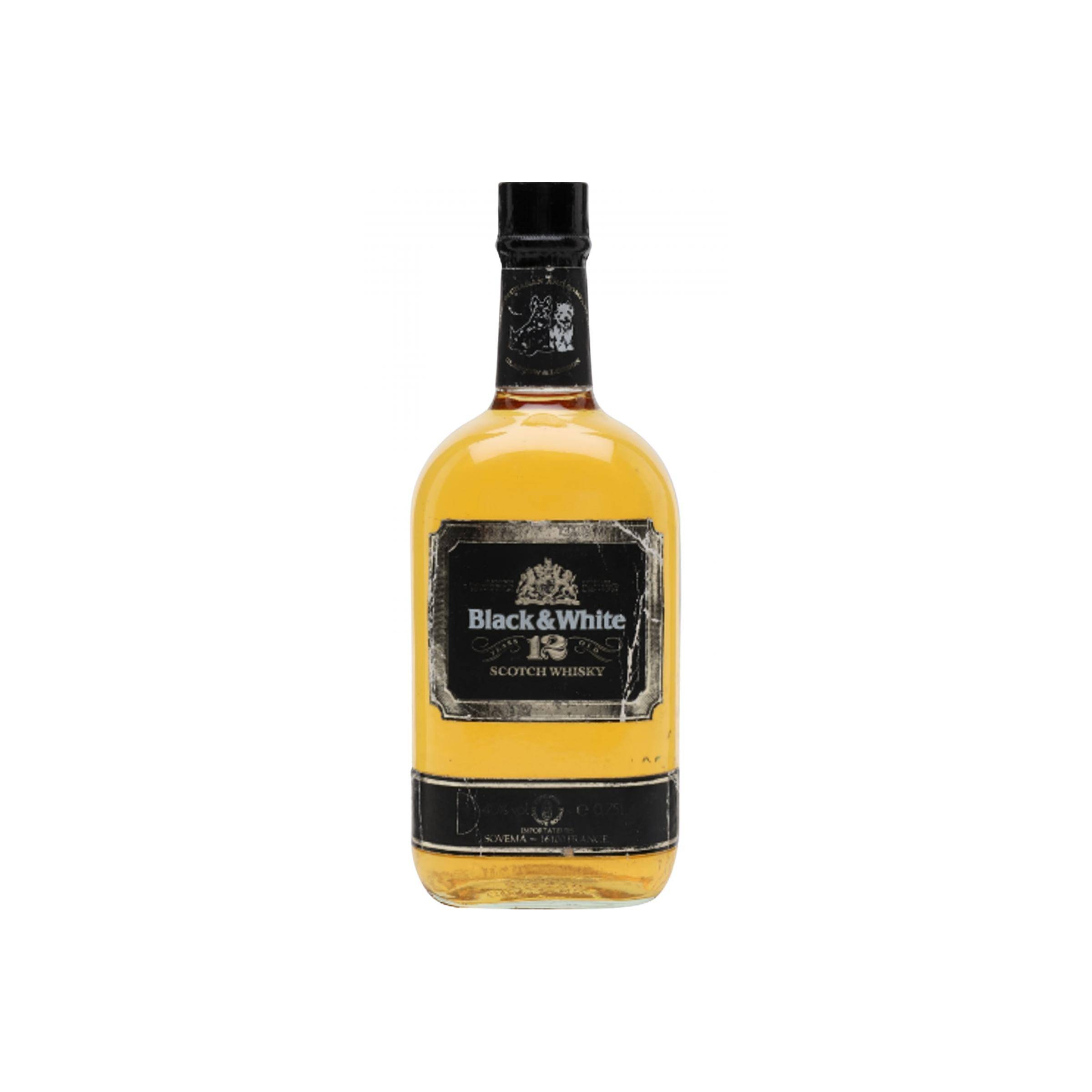 Black & White 12 Years Blended Whisky